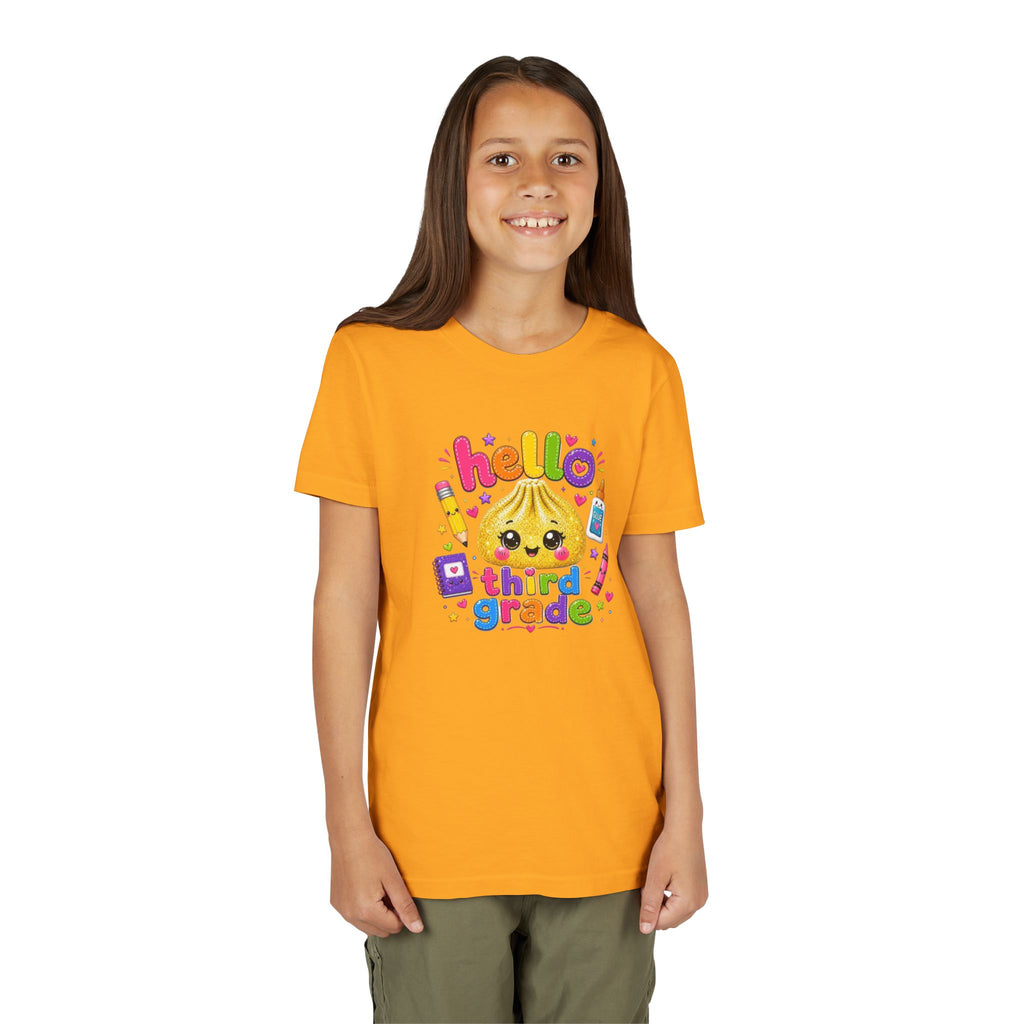 Hello Third Grade Youth Tee