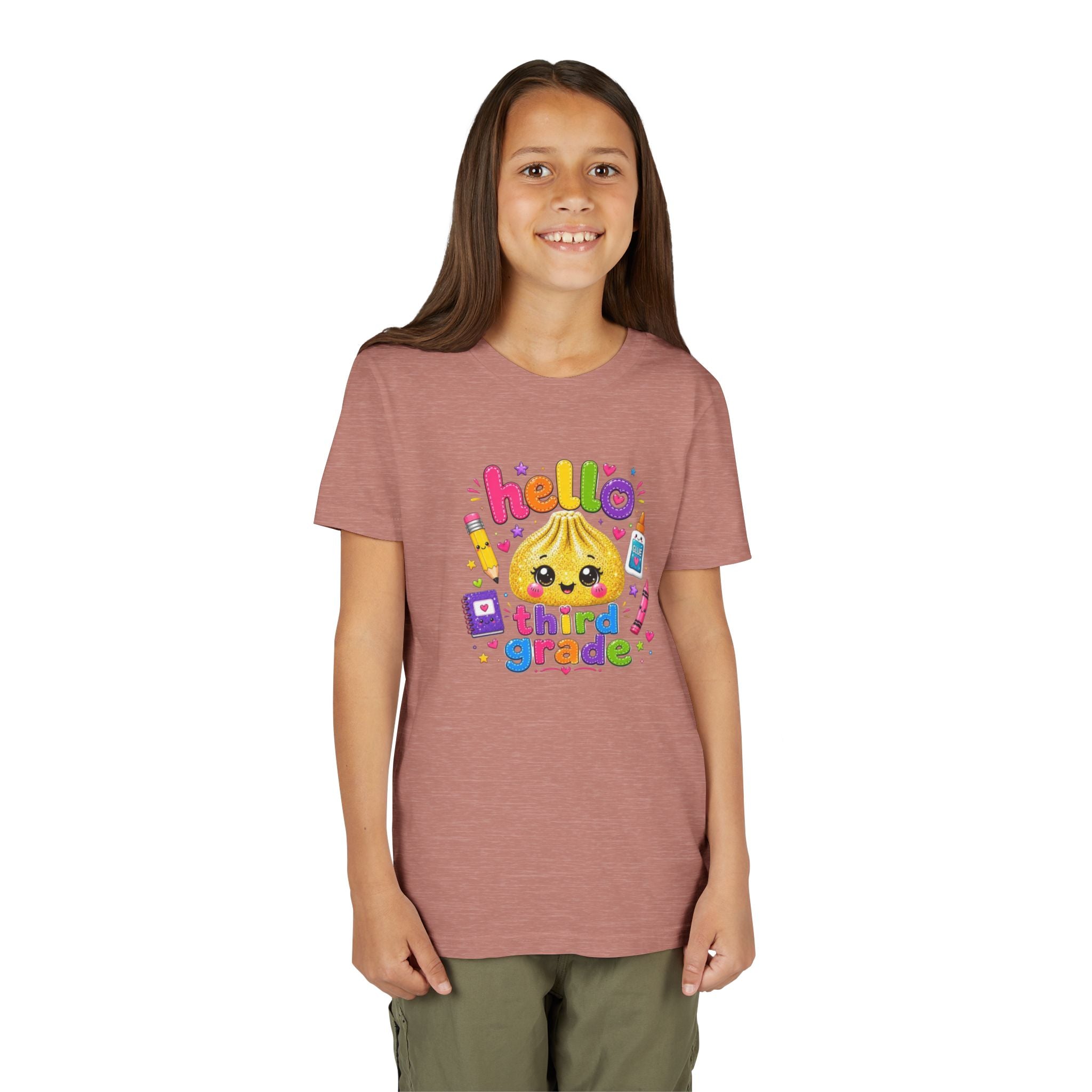 Hello Third Grade Youth Tee