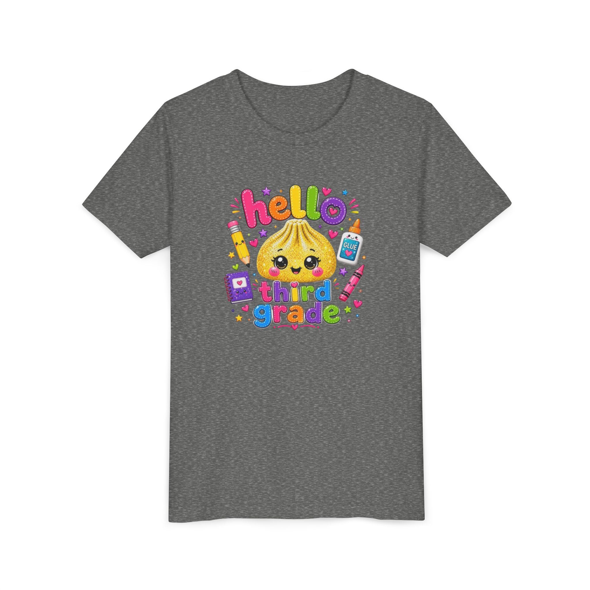 Hello Third Grade Youth Tee