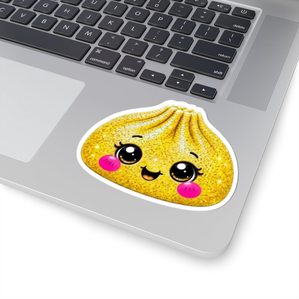 Kawaii Dumpling Glitter Sticker