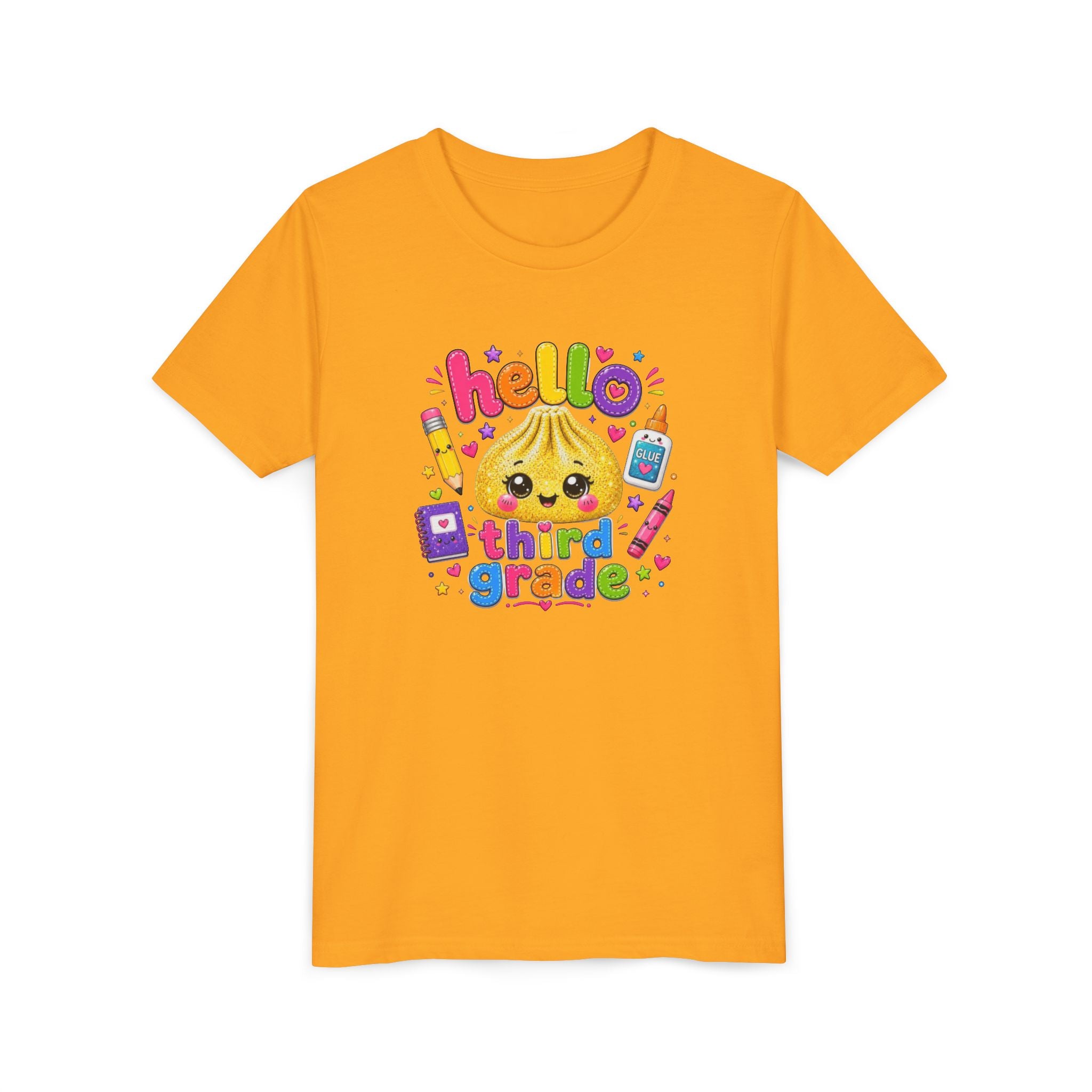 Hello Third Grade Youth Tee