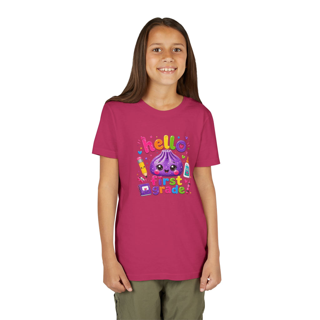 Hello First Grade Youth Tee