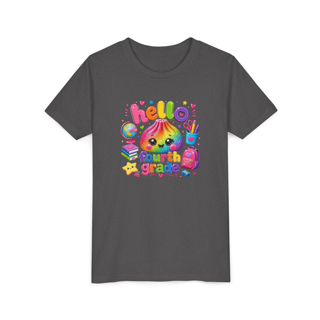 "Hello Fourth Grade" Kids T-Shirt