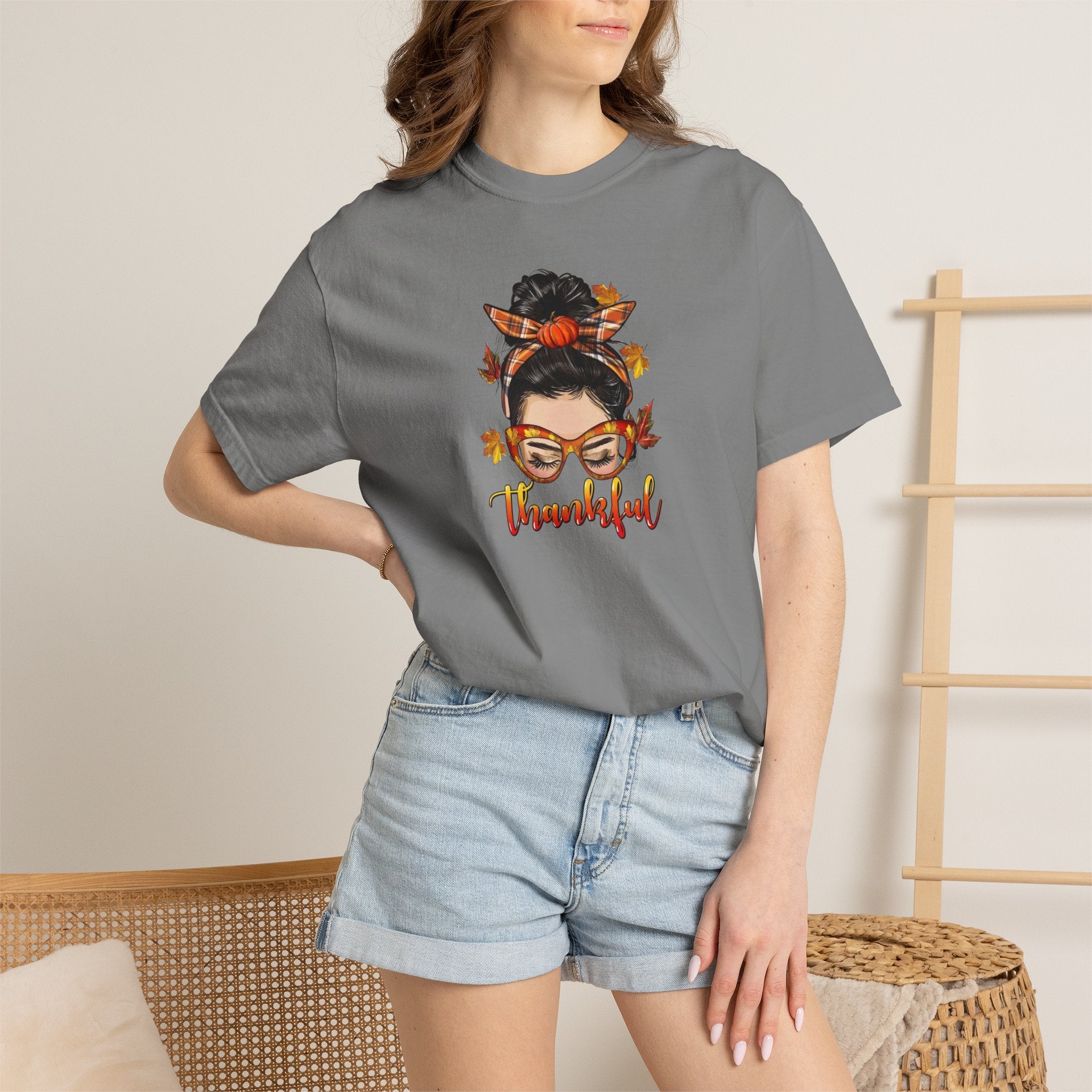 Thankful Fall Woman T-Shirt