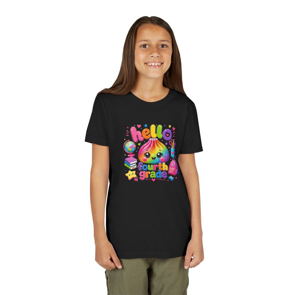 "Hello Fourth Grade" Kids T-Shirt