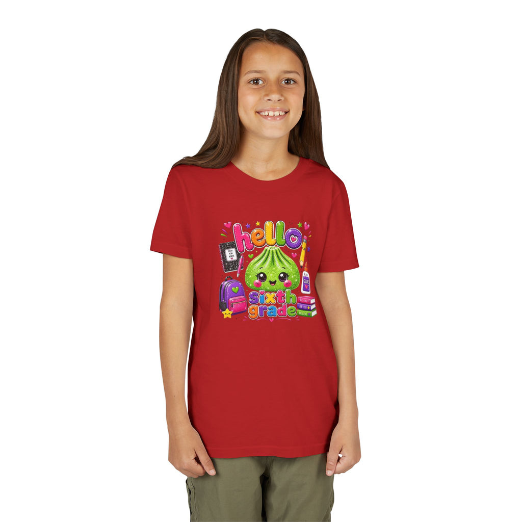 "Hello Sixth Grade" Youth Tee