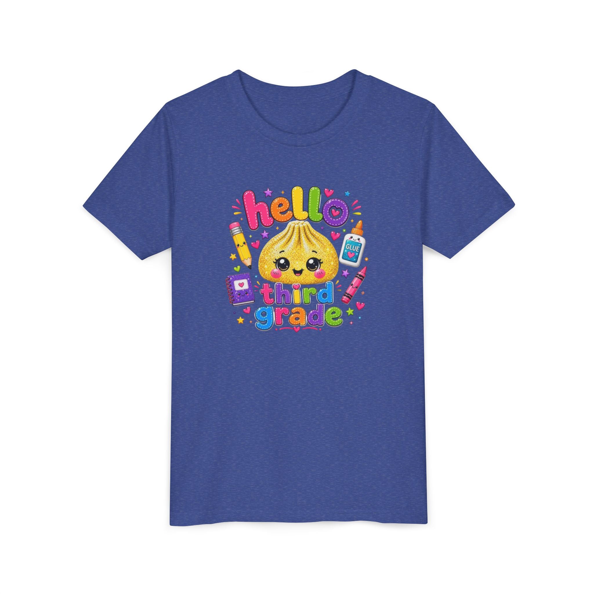 Hello Third Grade Youth Tee
