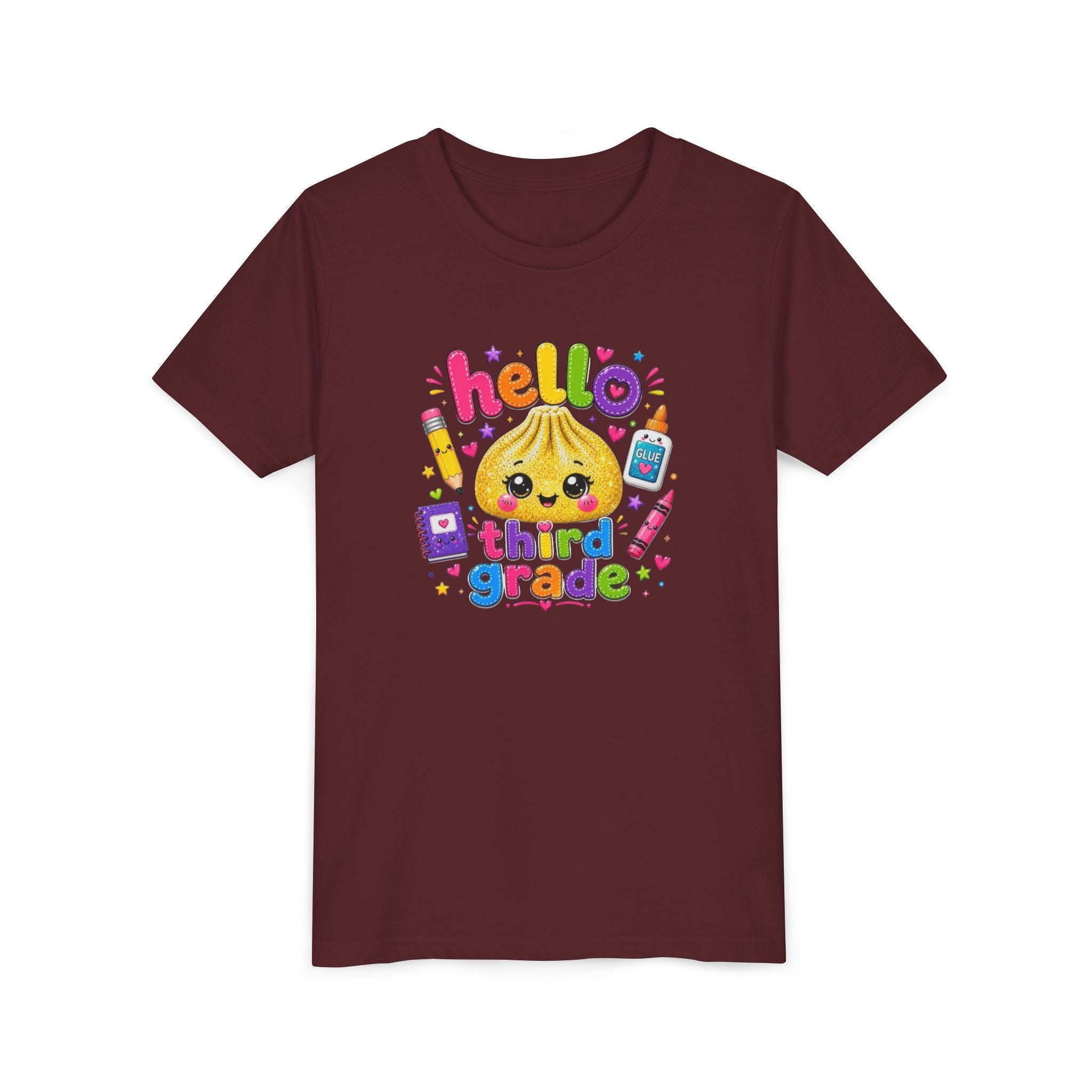 Hello Third Grade Youth Tee