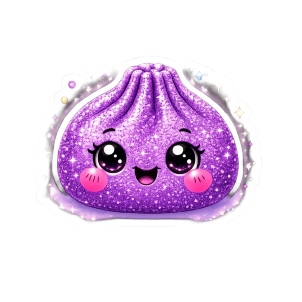 Cute Purple Dumpling Sticker