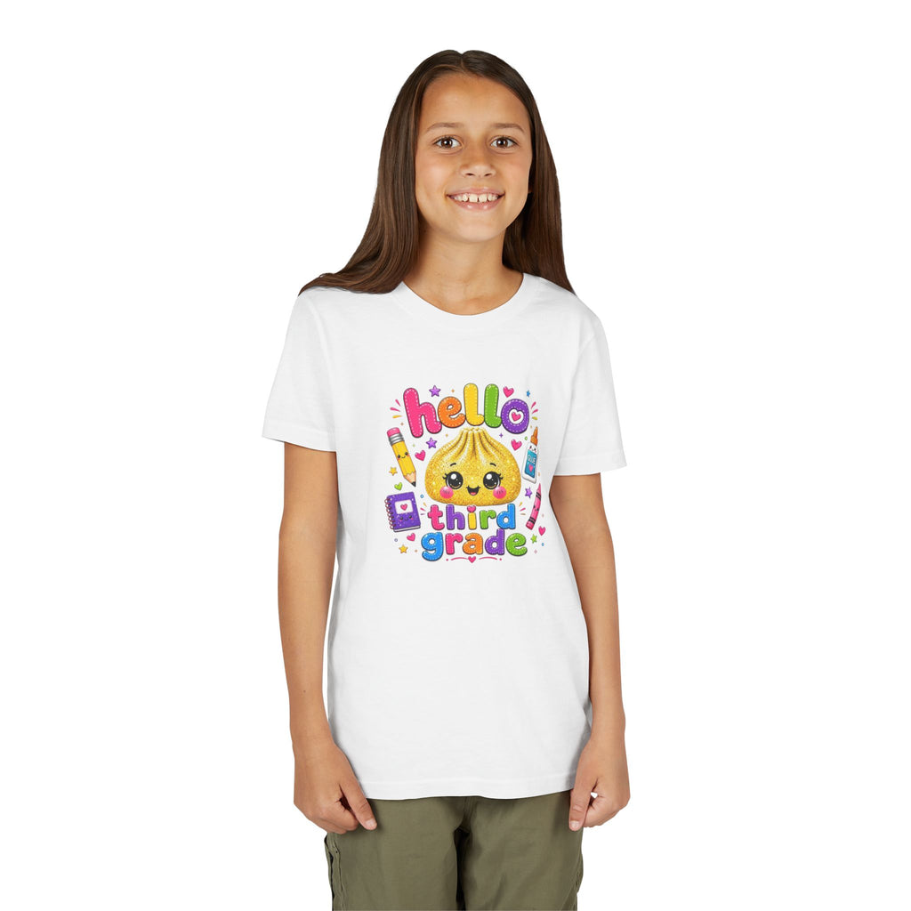 Hello Third Grade Youth Tee