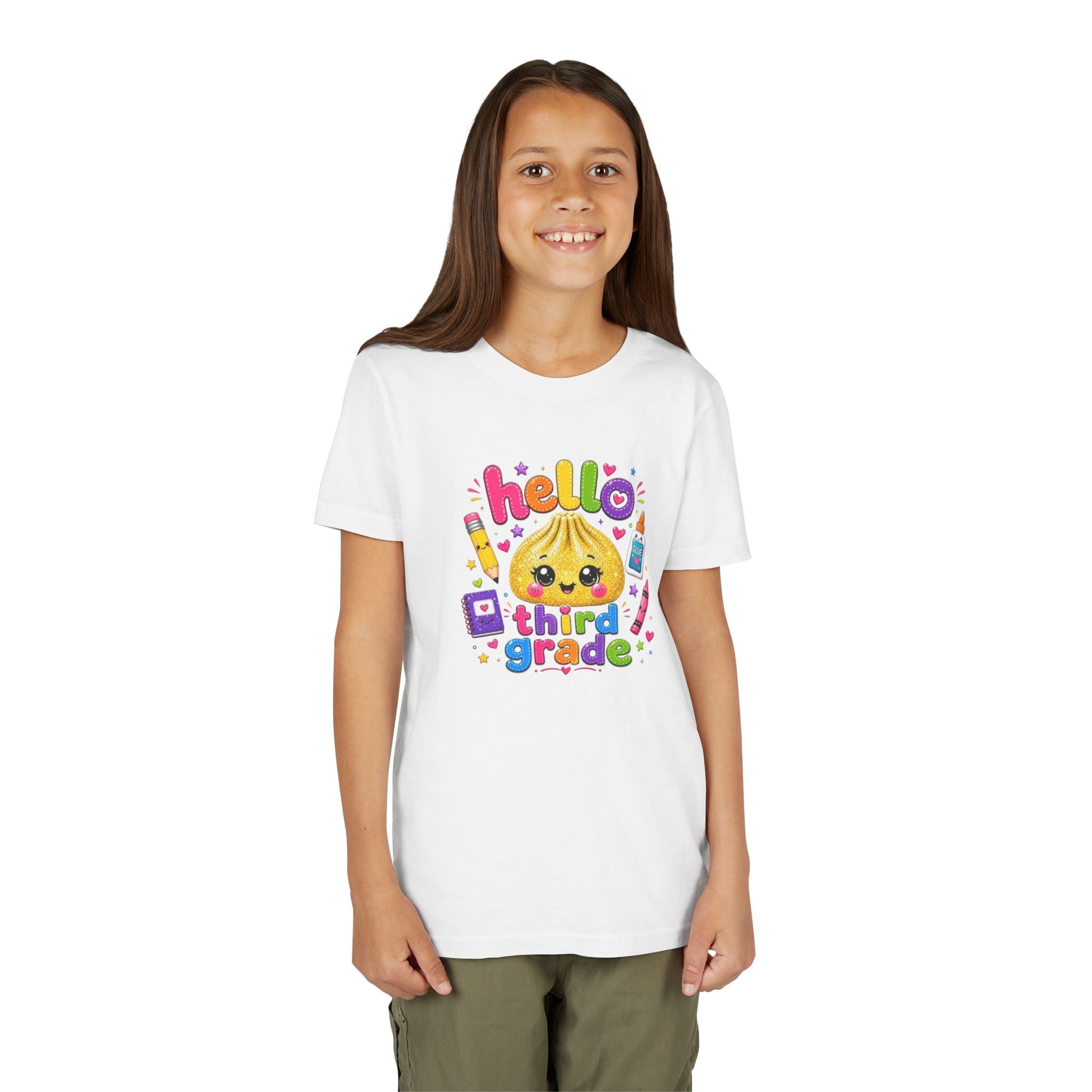 Hello Third Grade Youth Tee