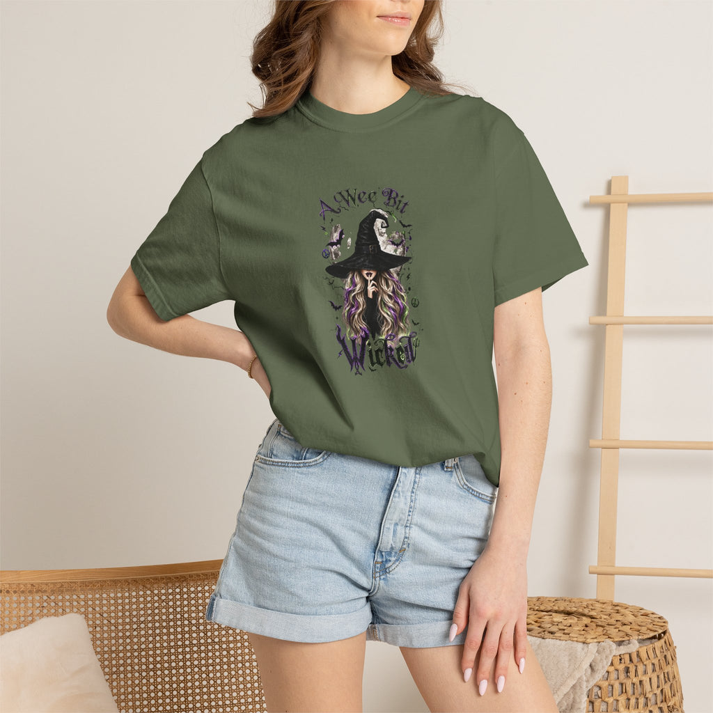 "A Wee Bit Wicked" Halloween T-Shirt