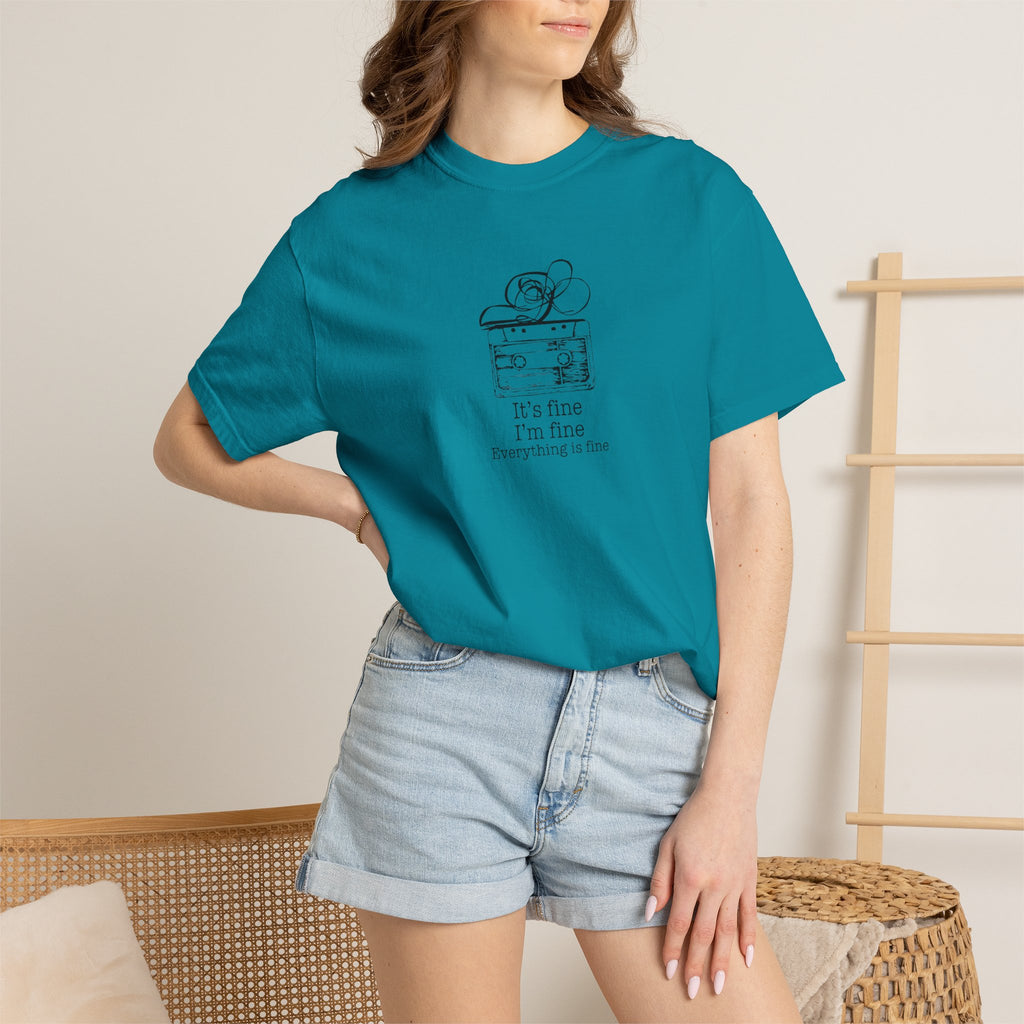 I’m Fine Cassette Tape T-Shirt