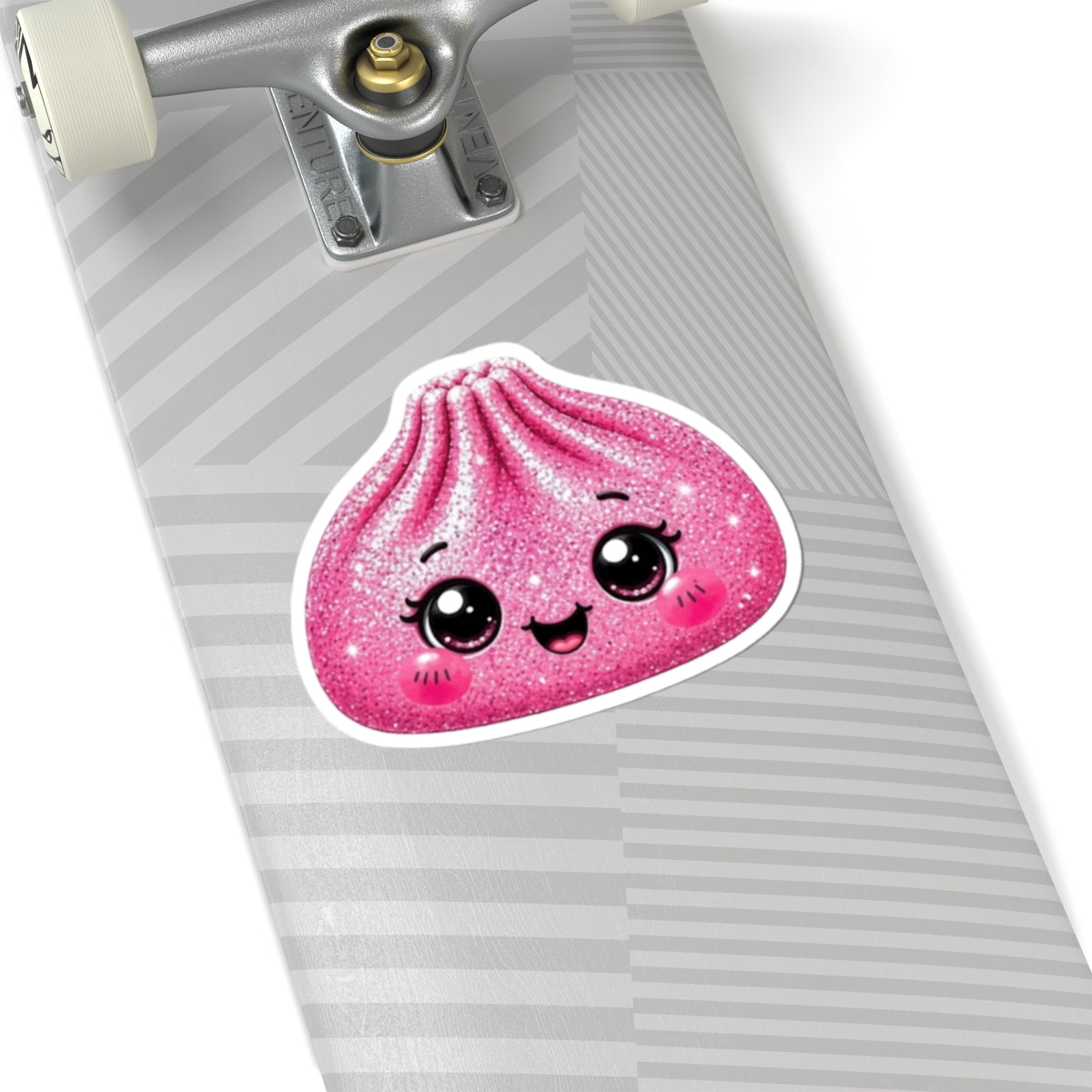 Kawaii Pink Glitter Dumpling Sticker