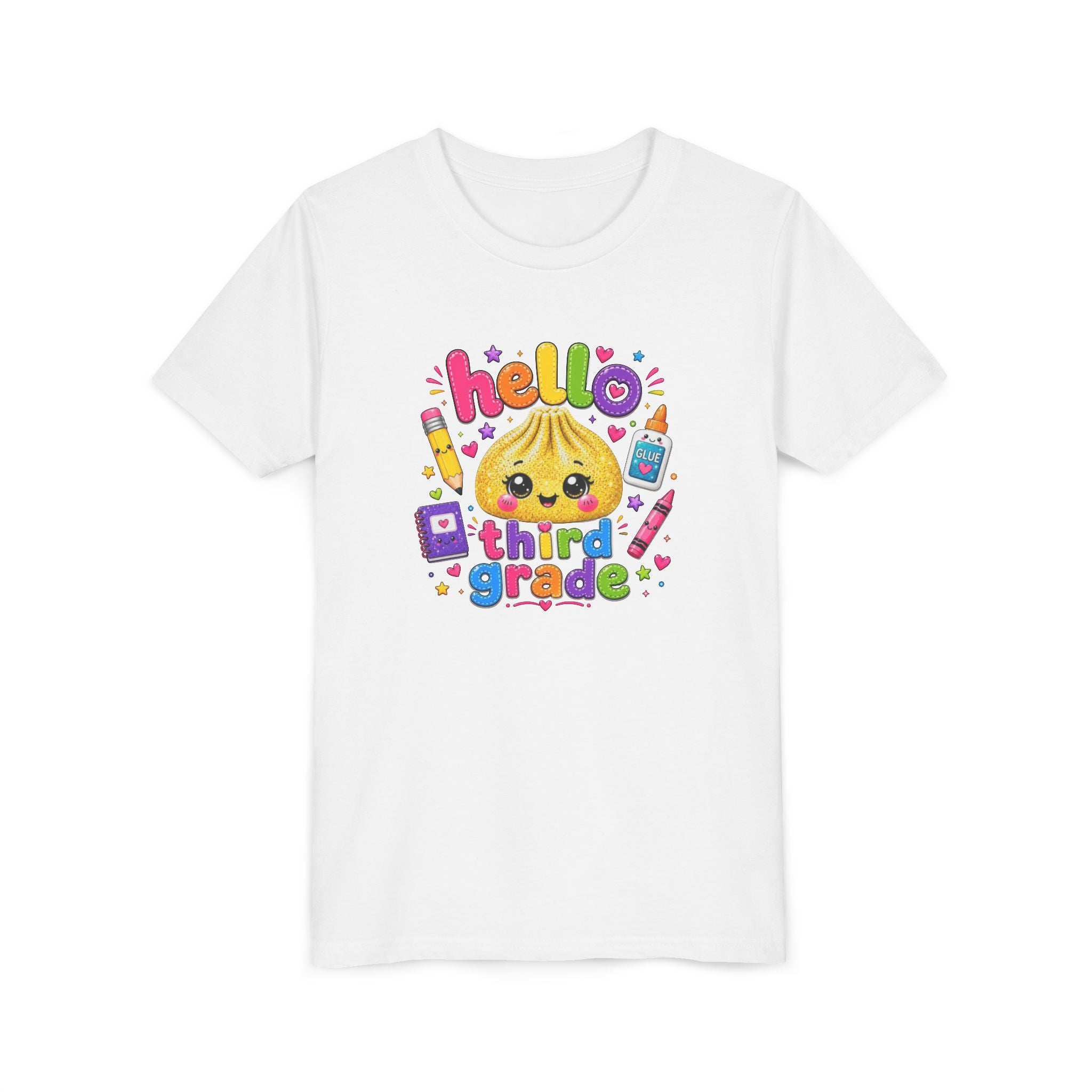 Hello Third Grade Youth Tee