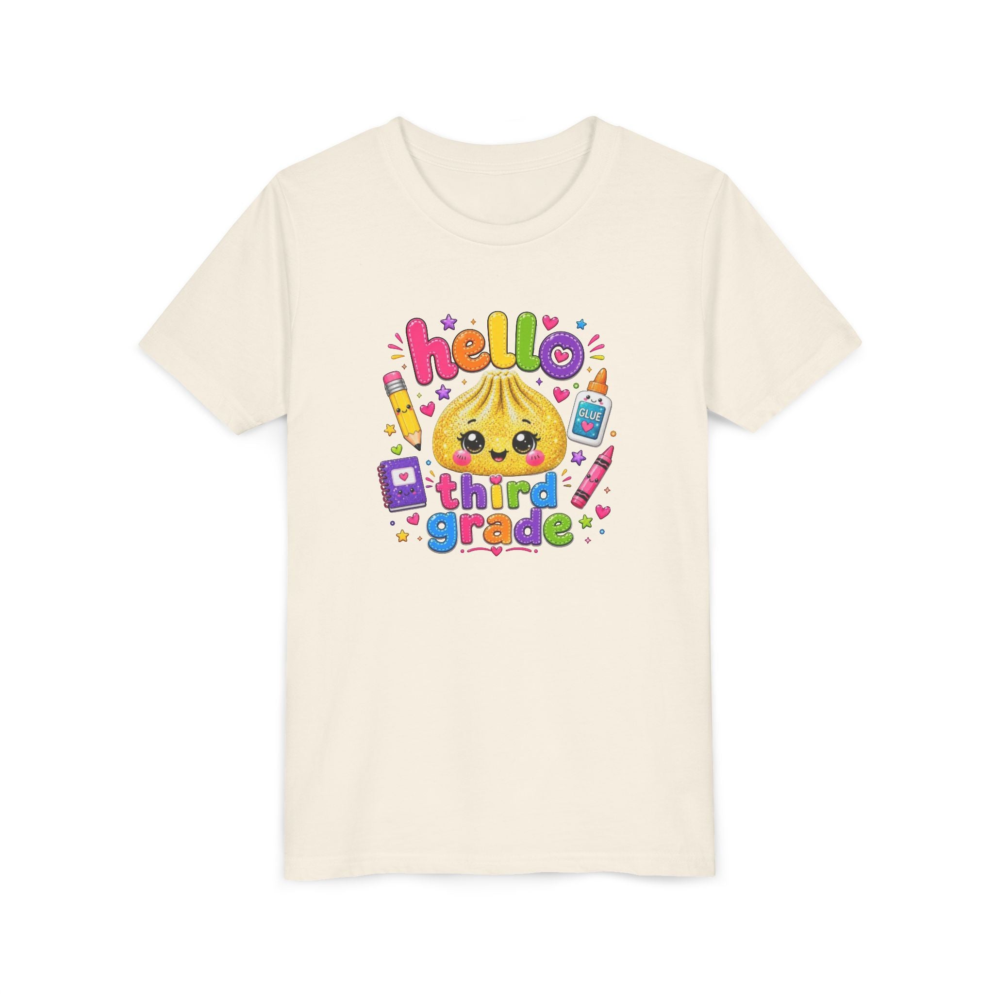 Hello Third Grade Youth Tee