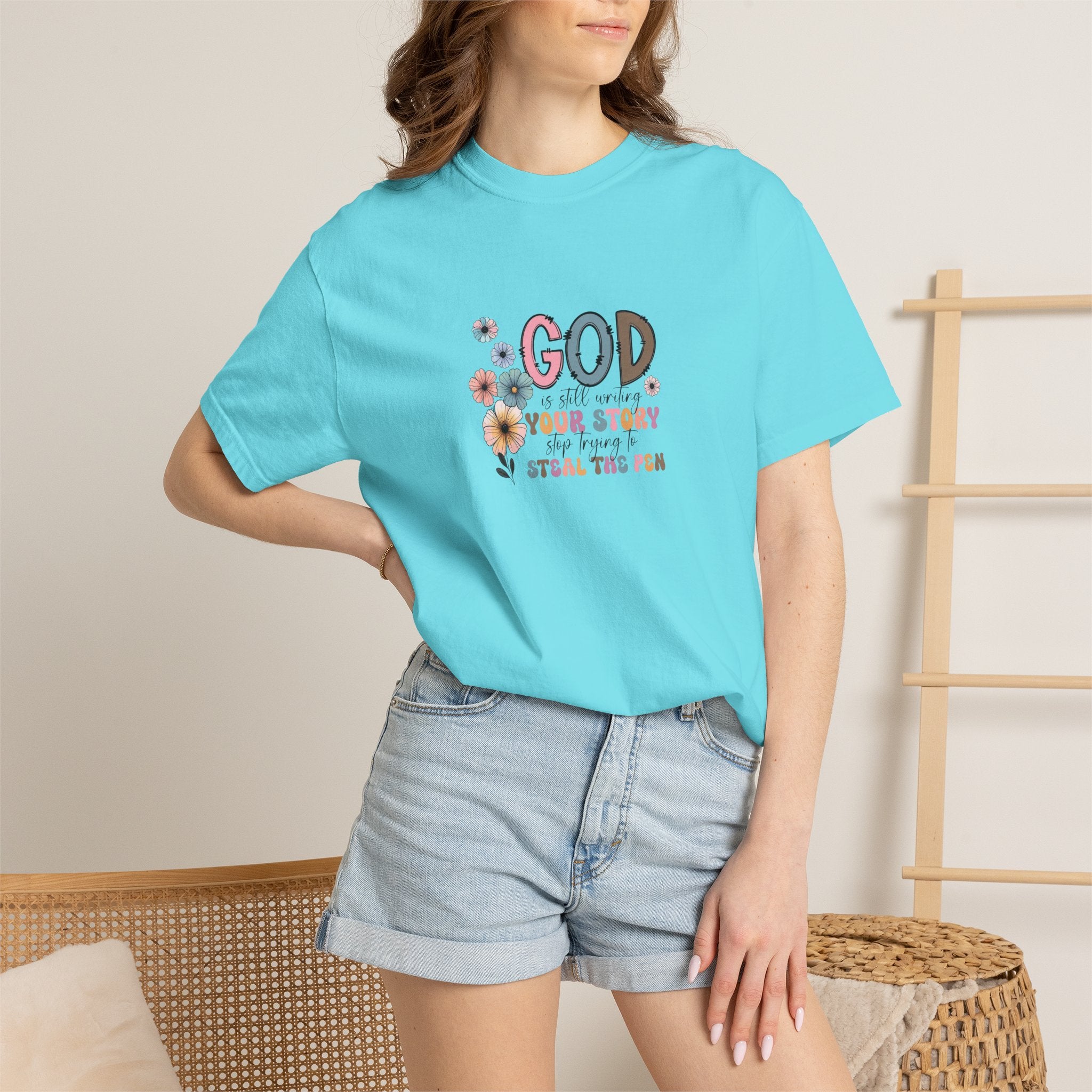 God Grew Your Story Floral T-Shirt