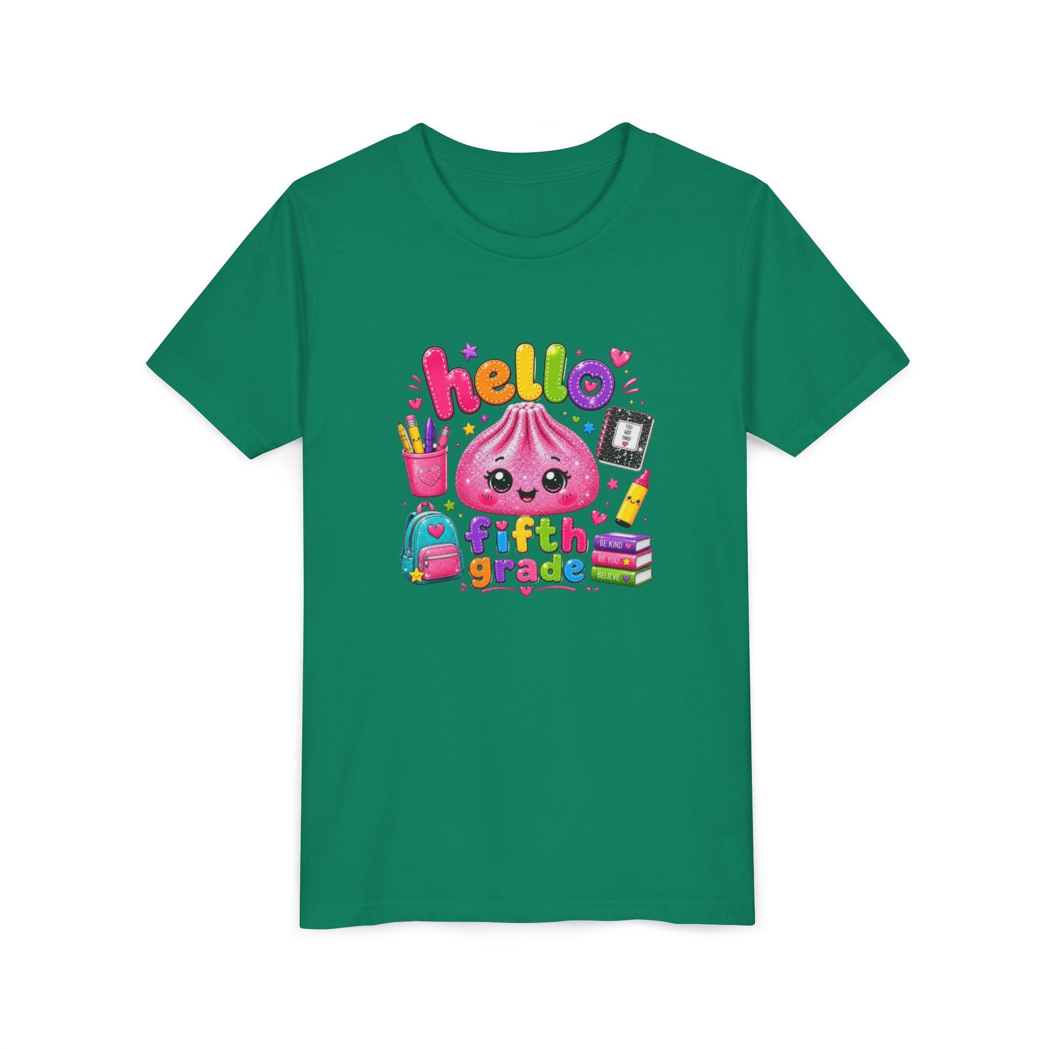Hello Fifth Grade Youth Tee