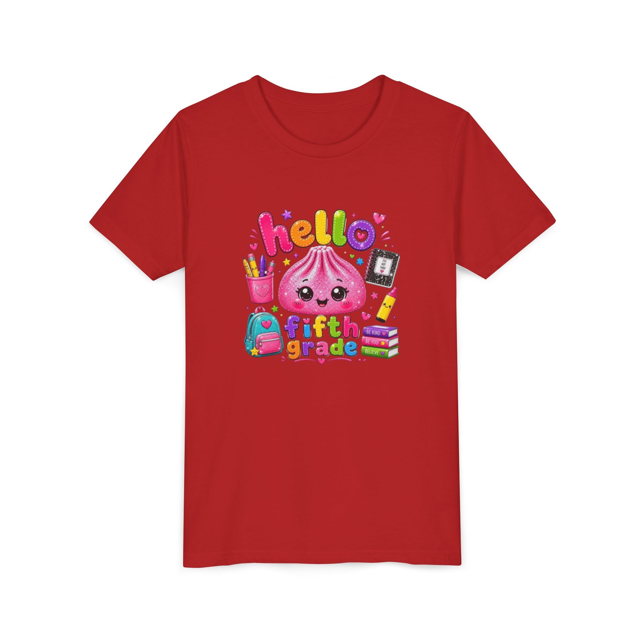 Hello Fifth Grade Youth Tee
