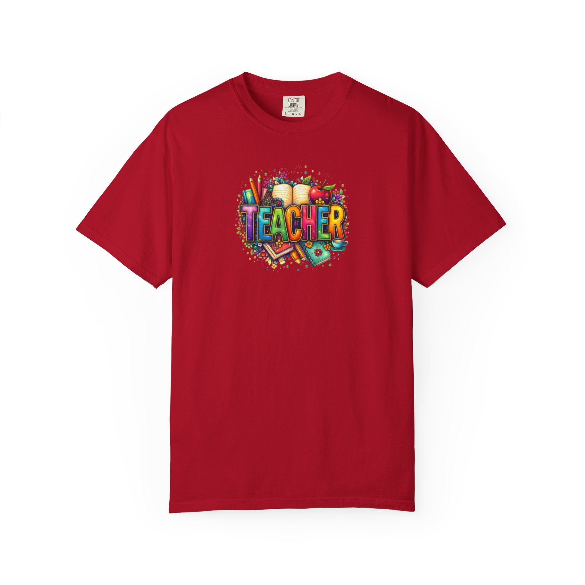 Teacher Colorful Classroom Graphic T-Shirt