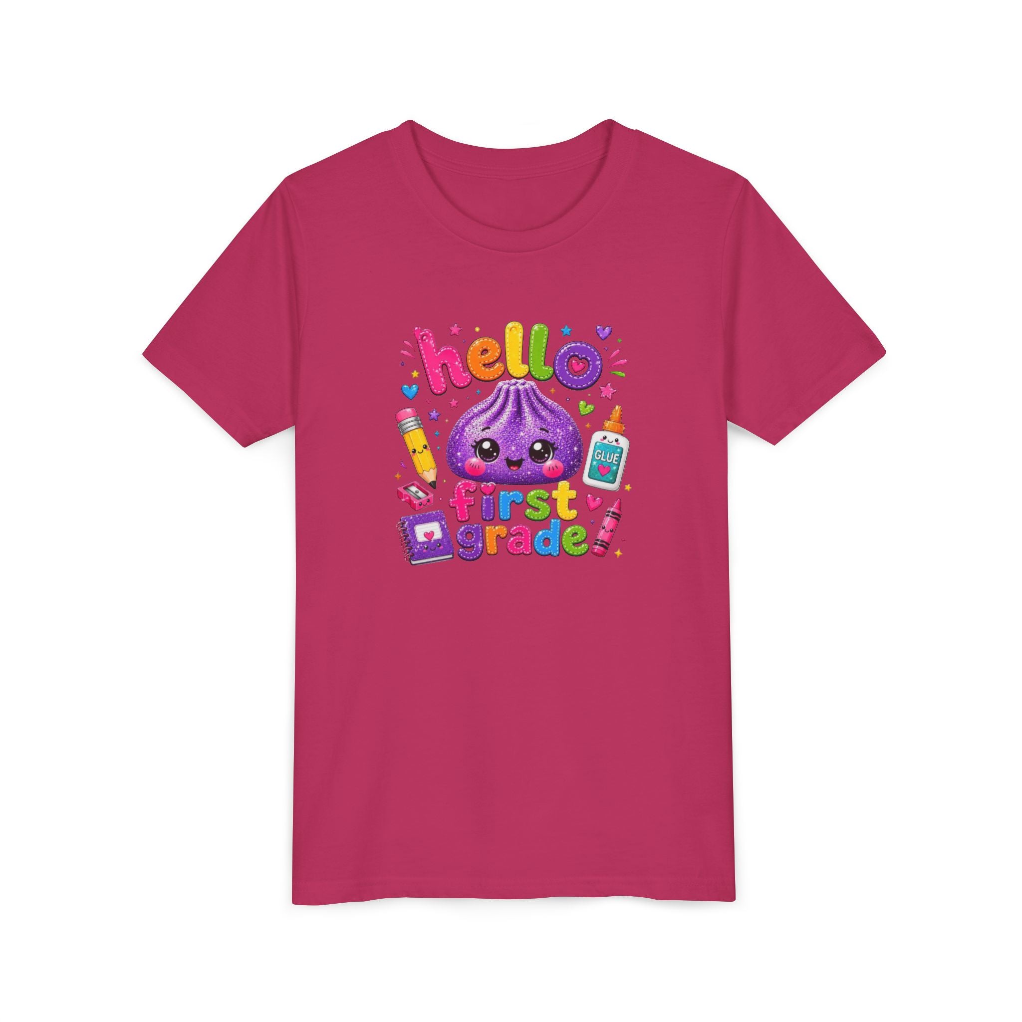 Hello First Grade Youth Tee