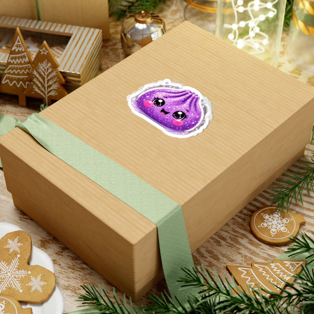 Cute Purple Dumpling Sticker