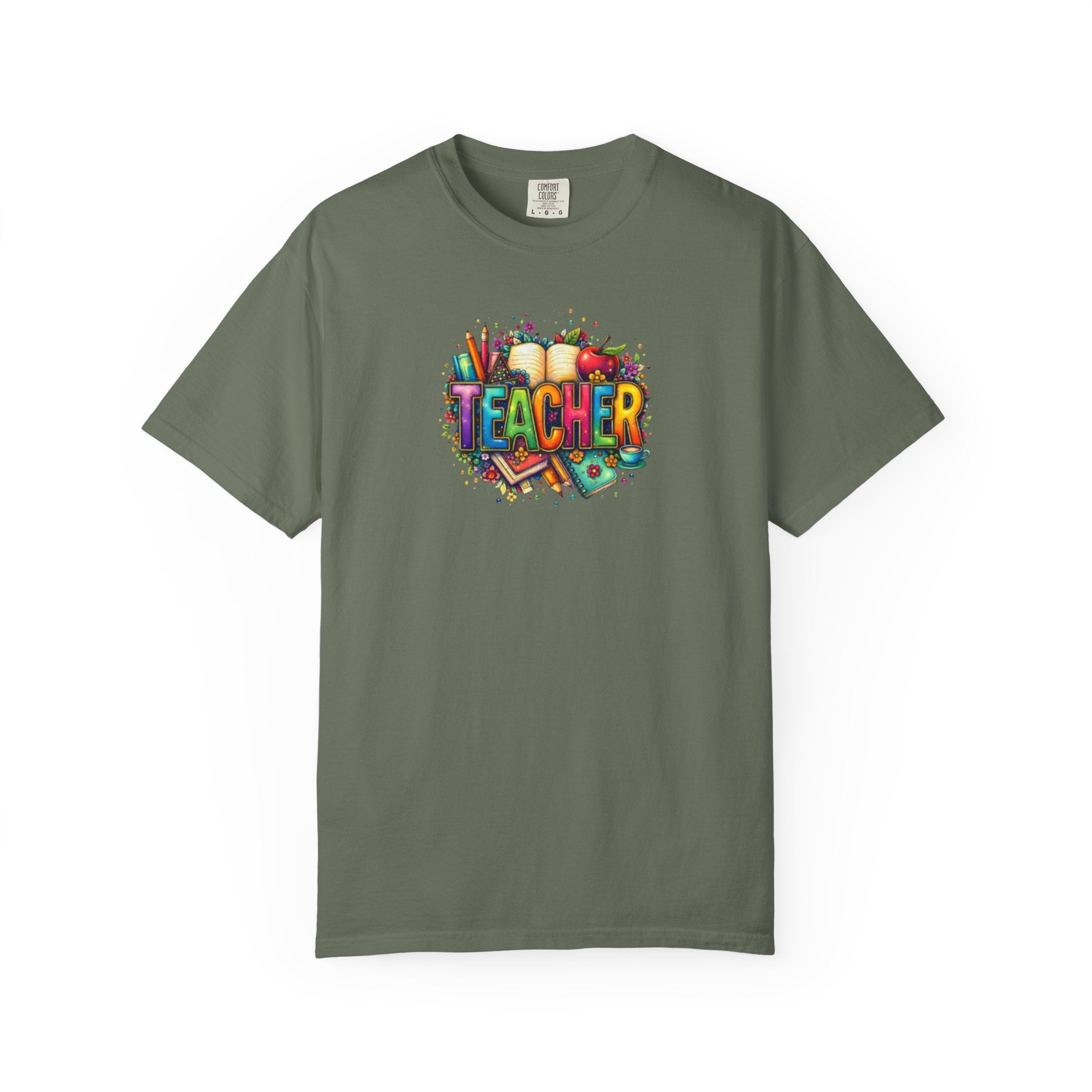 Teacher Colorful Classroom Graphic T-Shirt