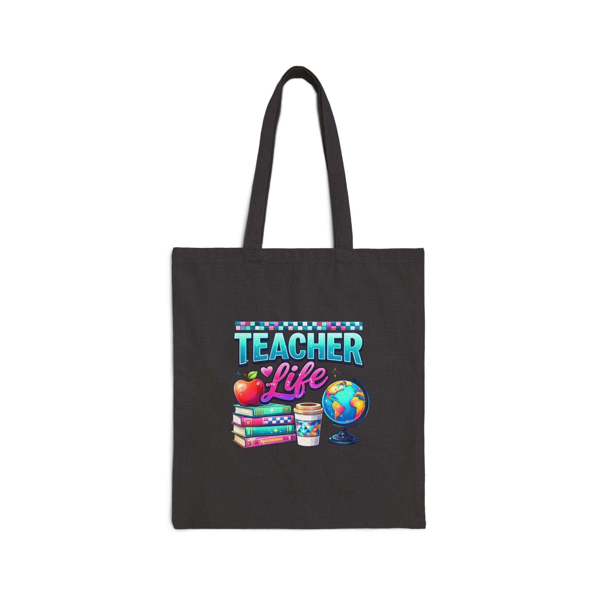 Teacher Life Cotton Tote Bag