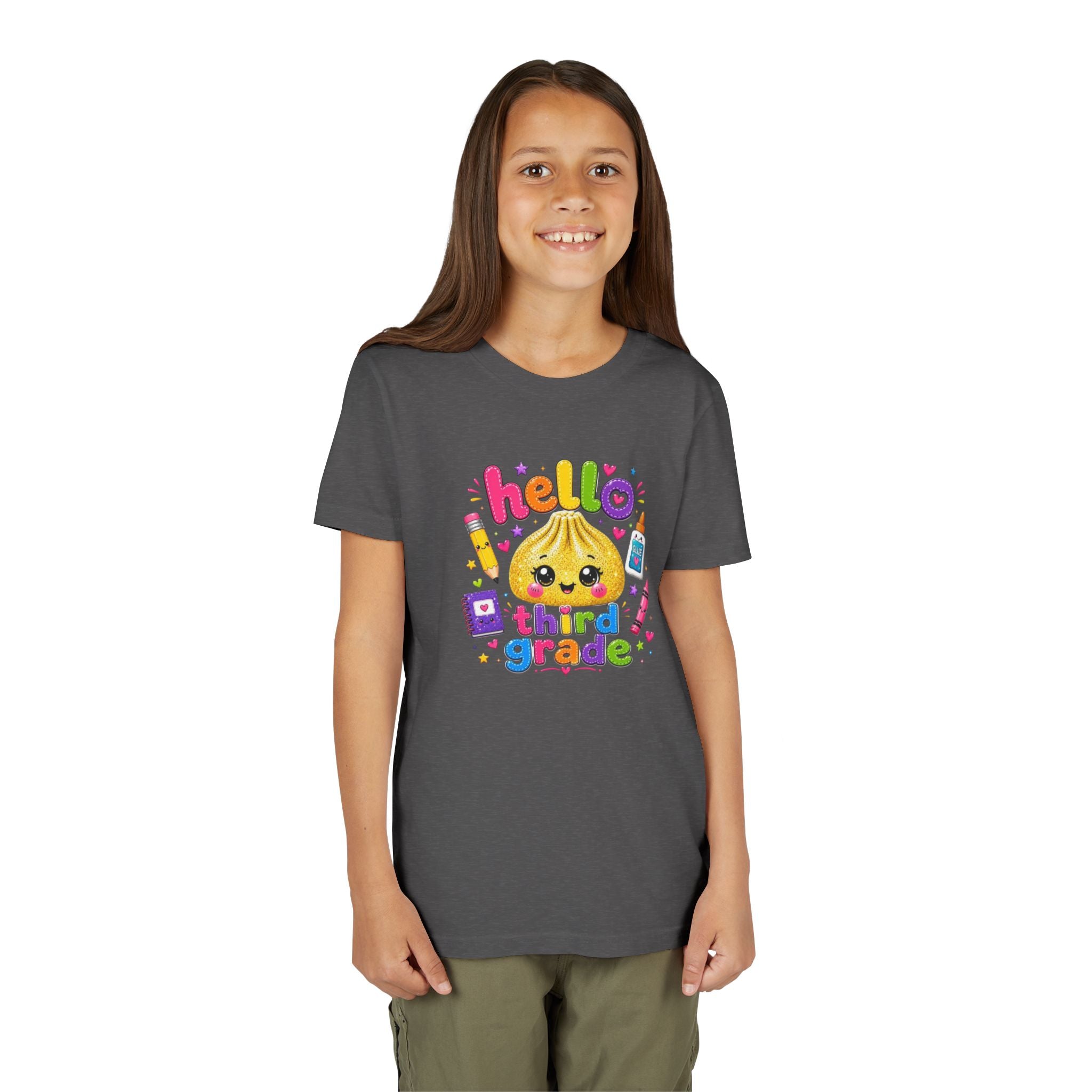 Hello Third Grade Youth Tee