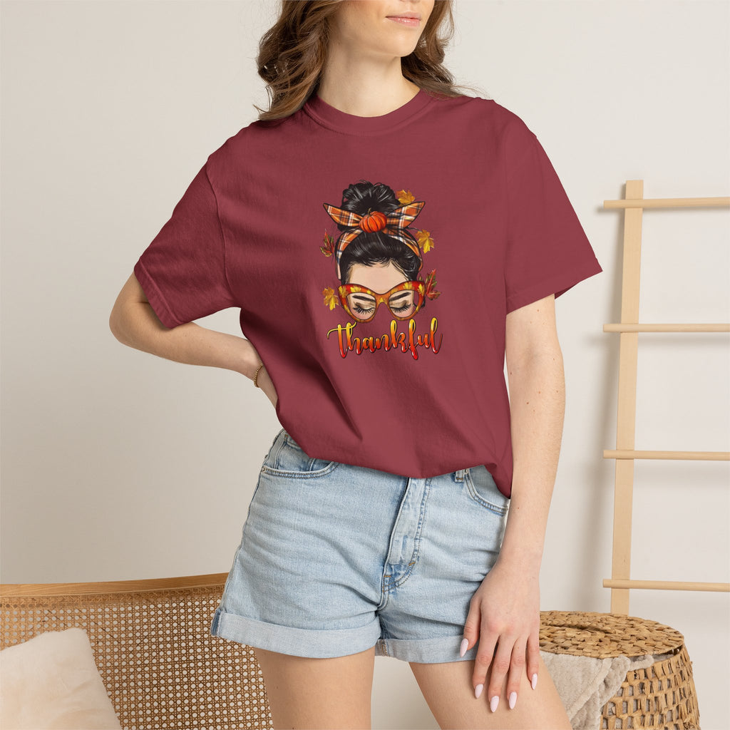 Thankful Fall Woman T-Shirt