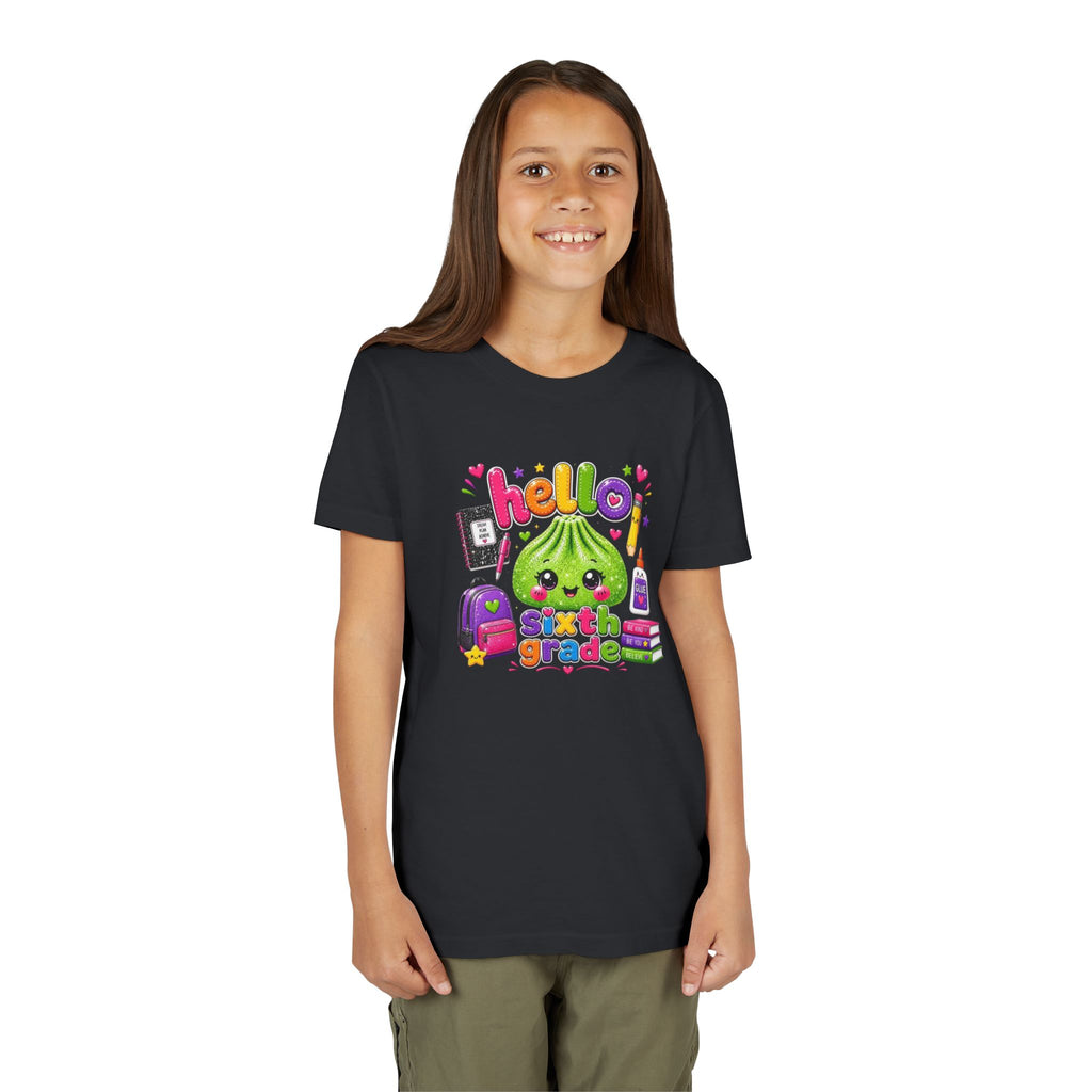 "Hello Sixth Grade" Youth Tee