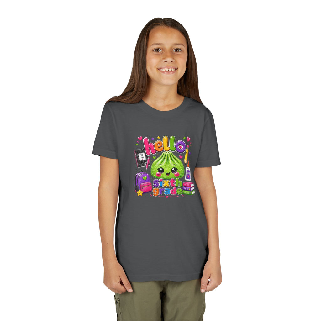 "Hello Sixth Grade" Youth Tee