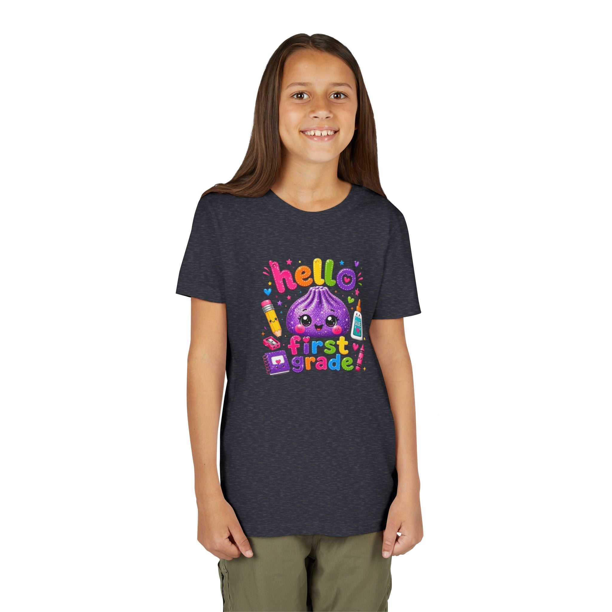 Hello First Grade Youth Tee