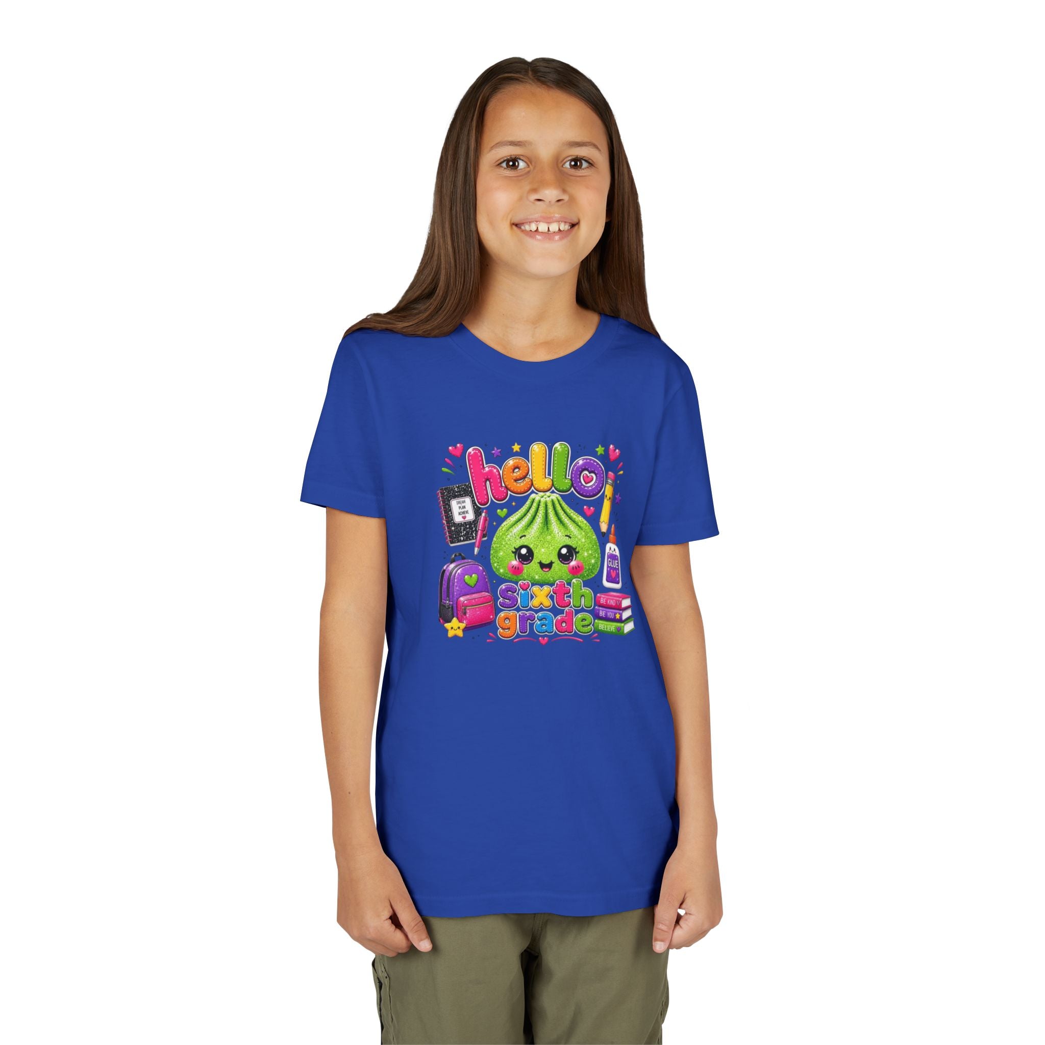 "Hello Sixth Grade" Youth Tee
