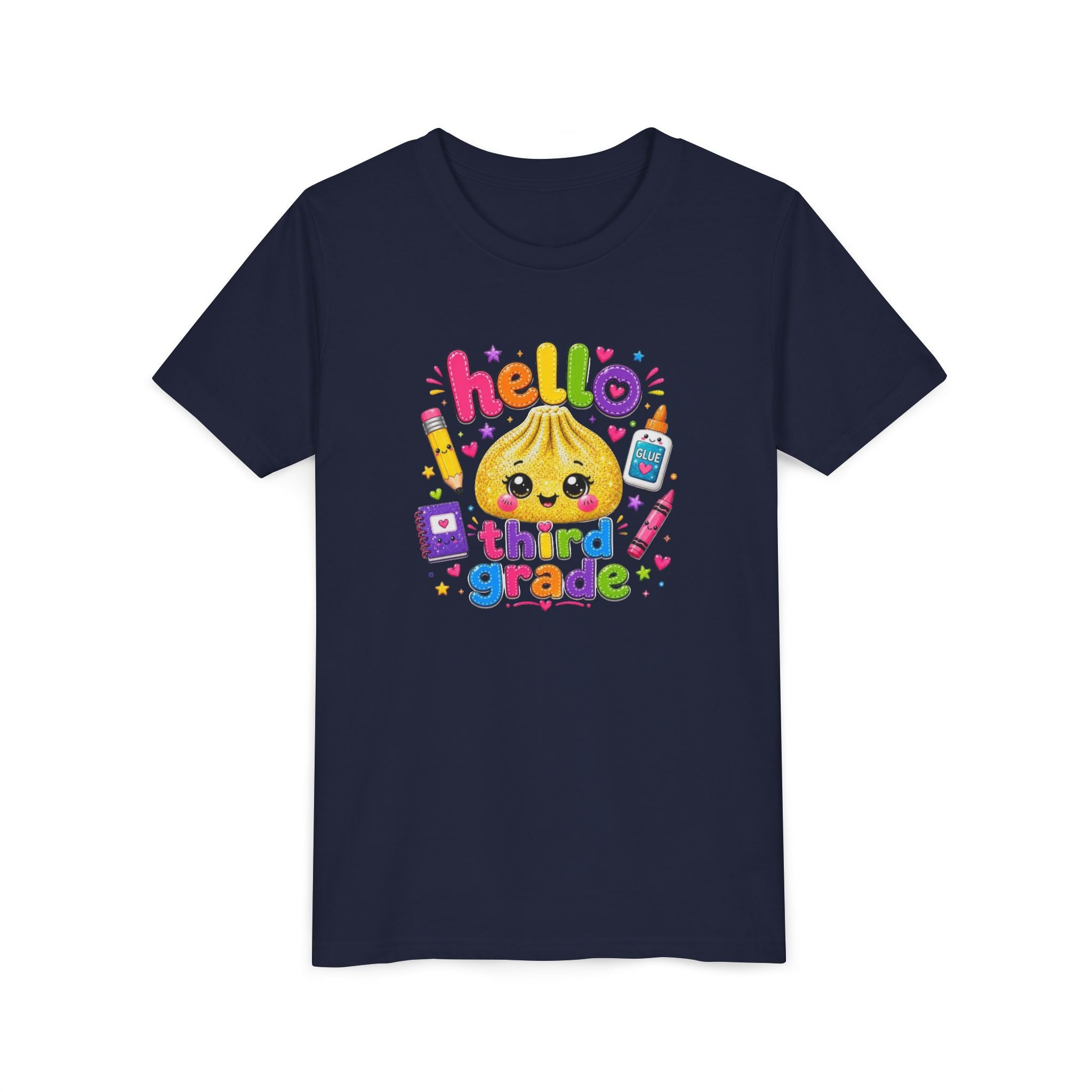Hello Third Grade Youth Tee