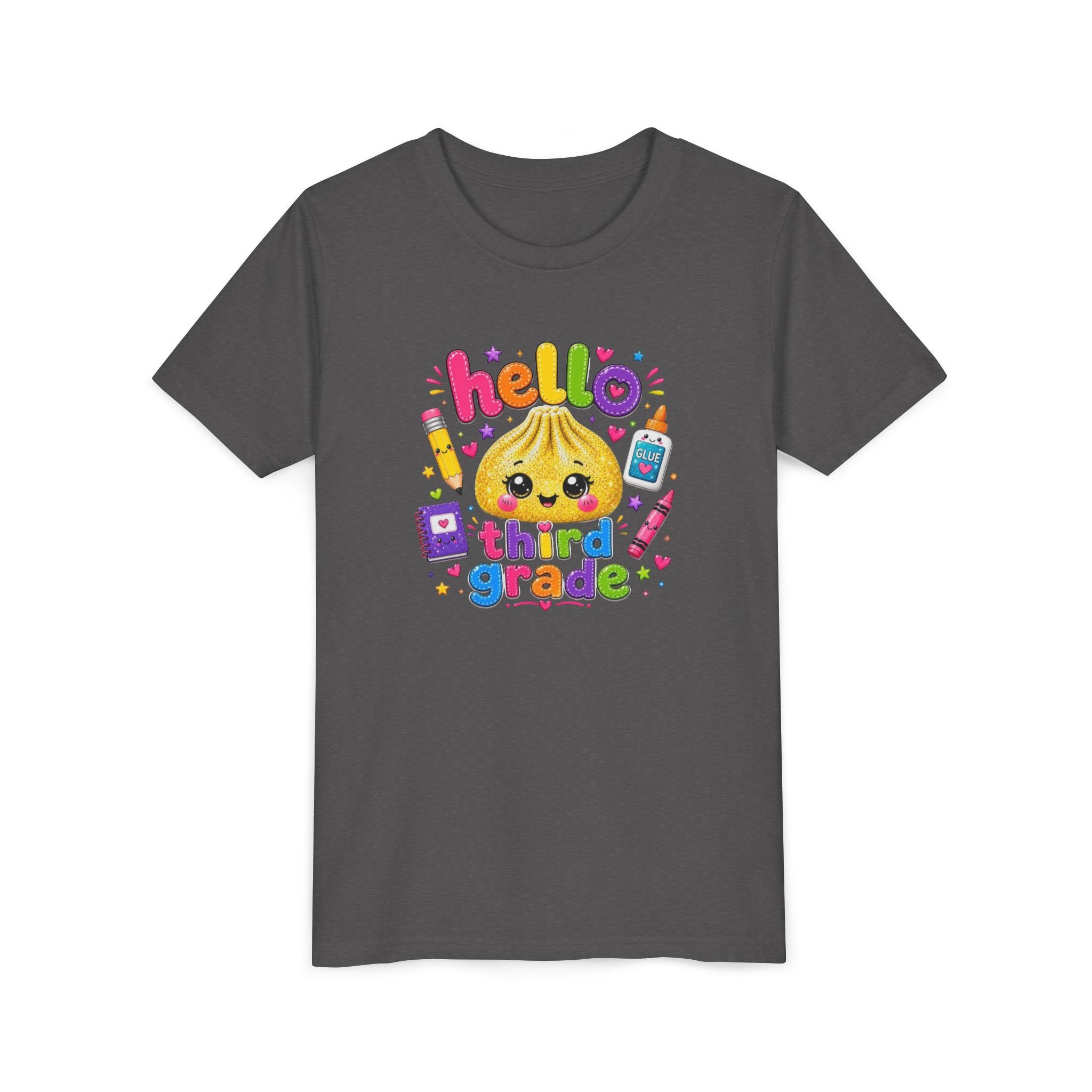 Hello Third Grade Youth Tee