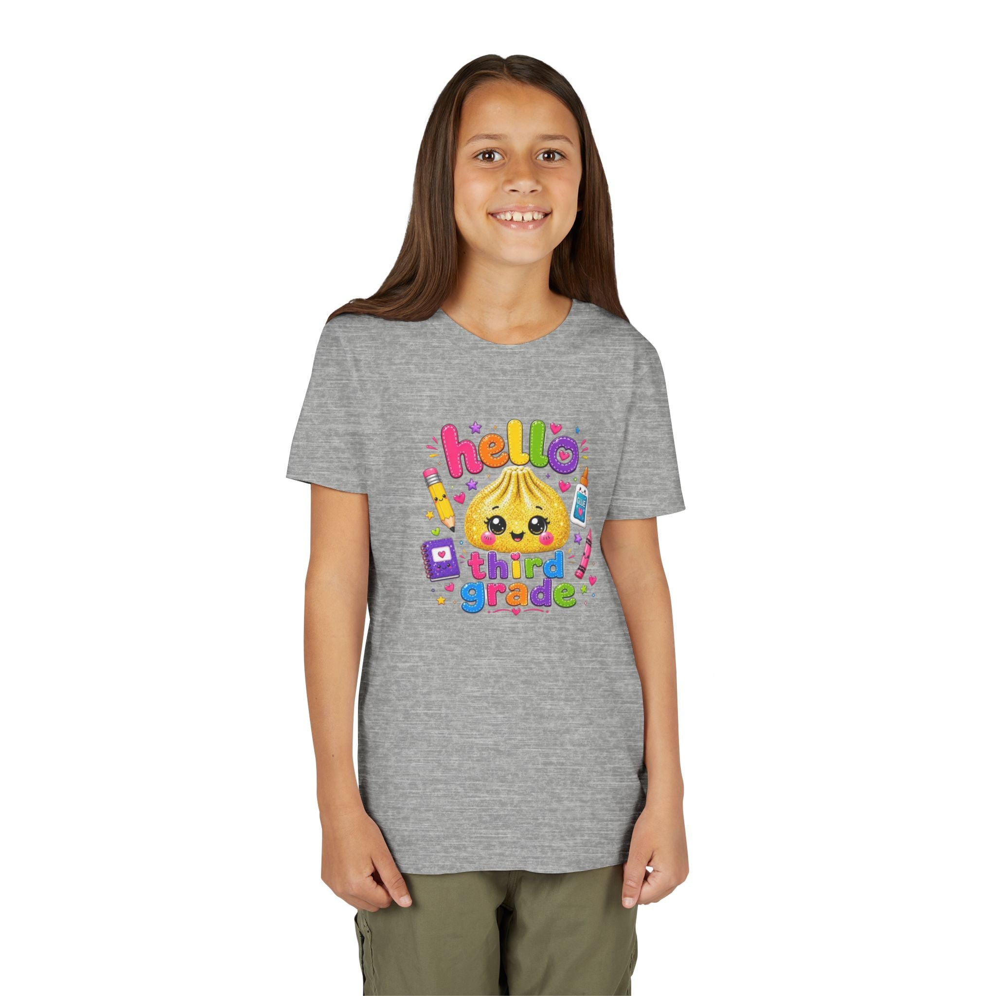 Hello Third Grade Youth Tee