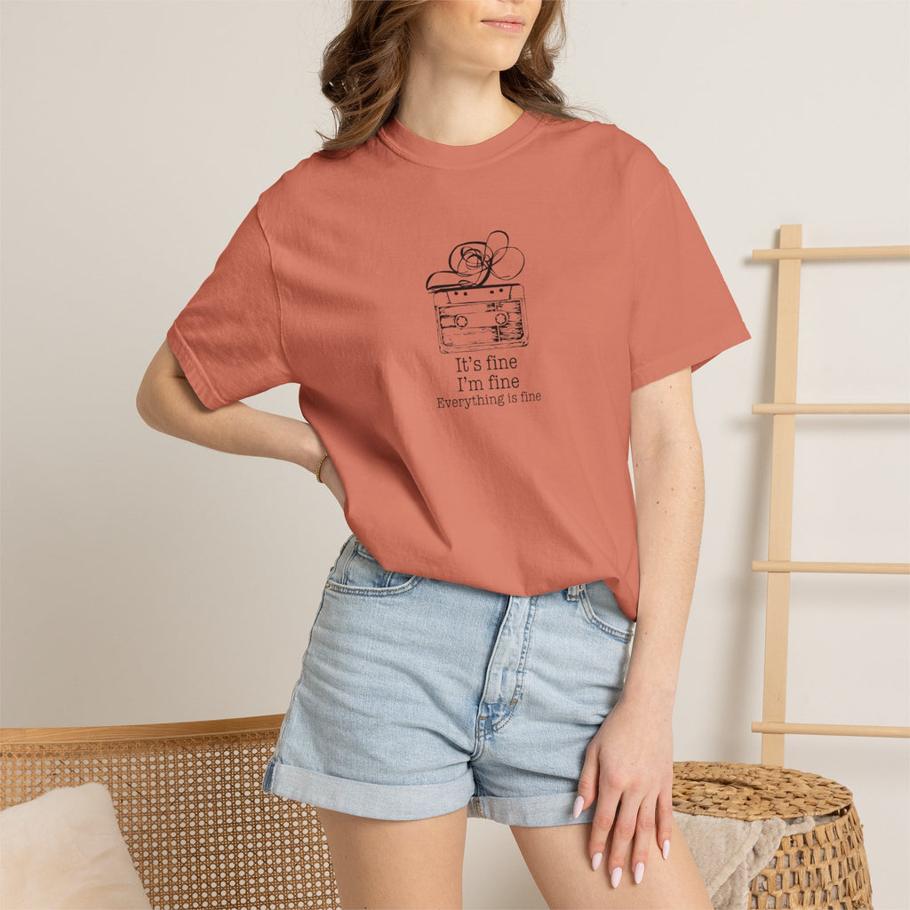 I’m Fine Cassette Tape T-Shirt