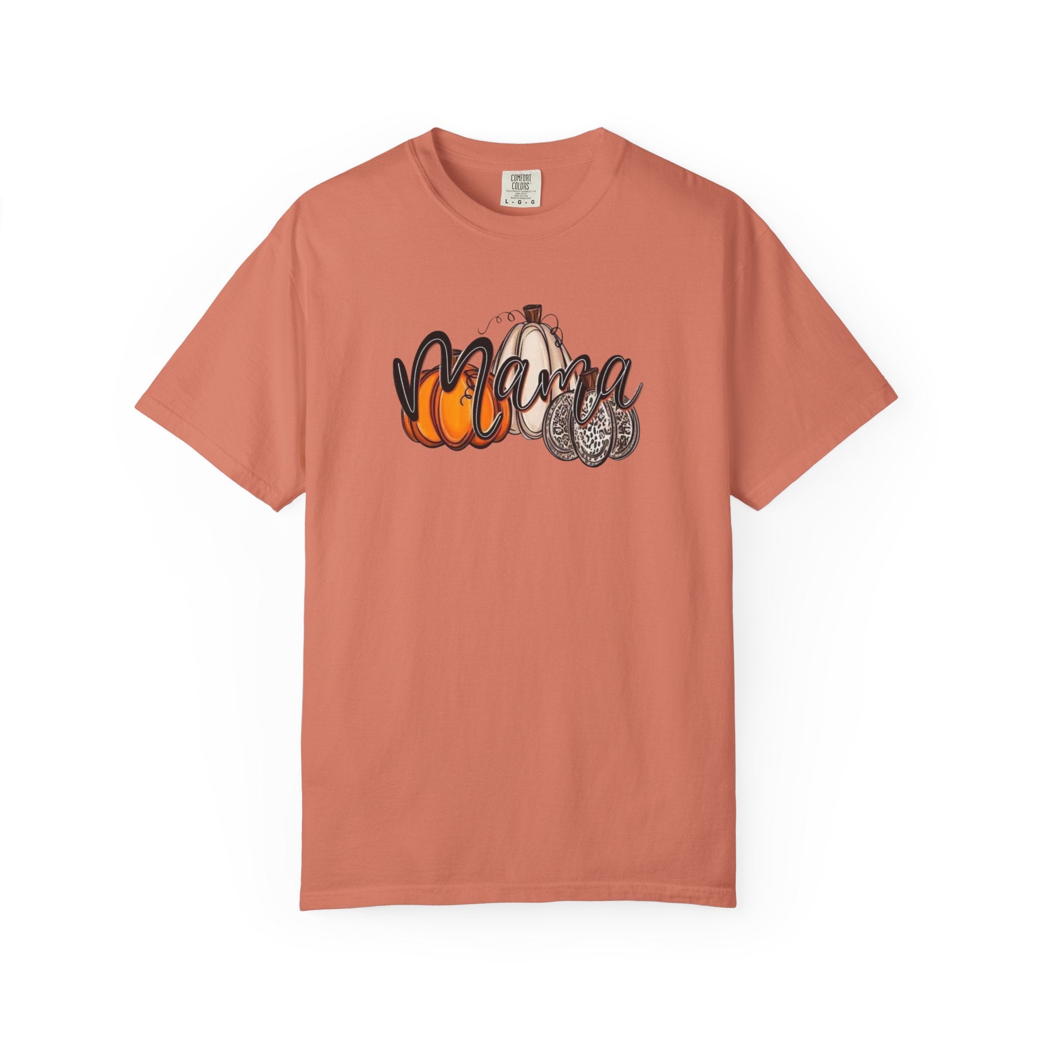 Mama Pumpkin Graphic T-Shirt — Fall Pumpkin Patch Tee