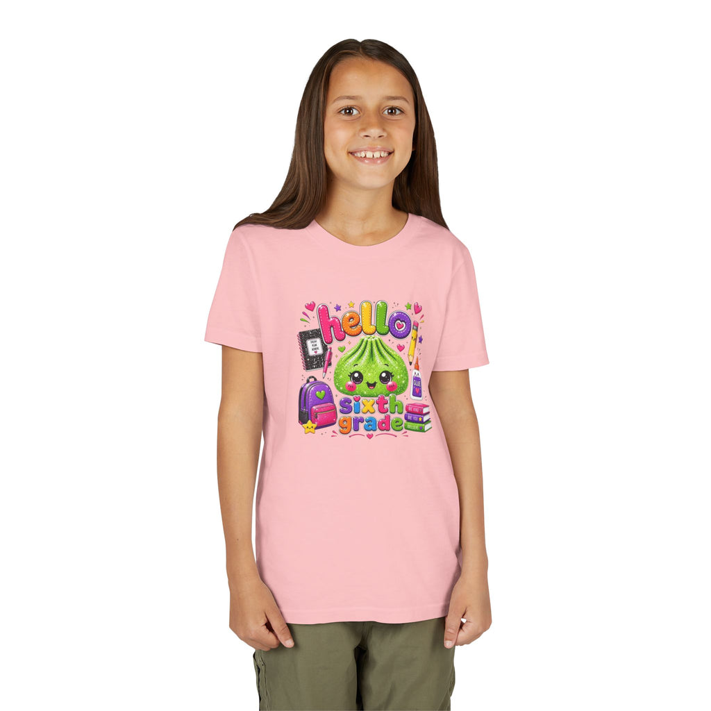 "Hello Sixth Grade" Youth Tee