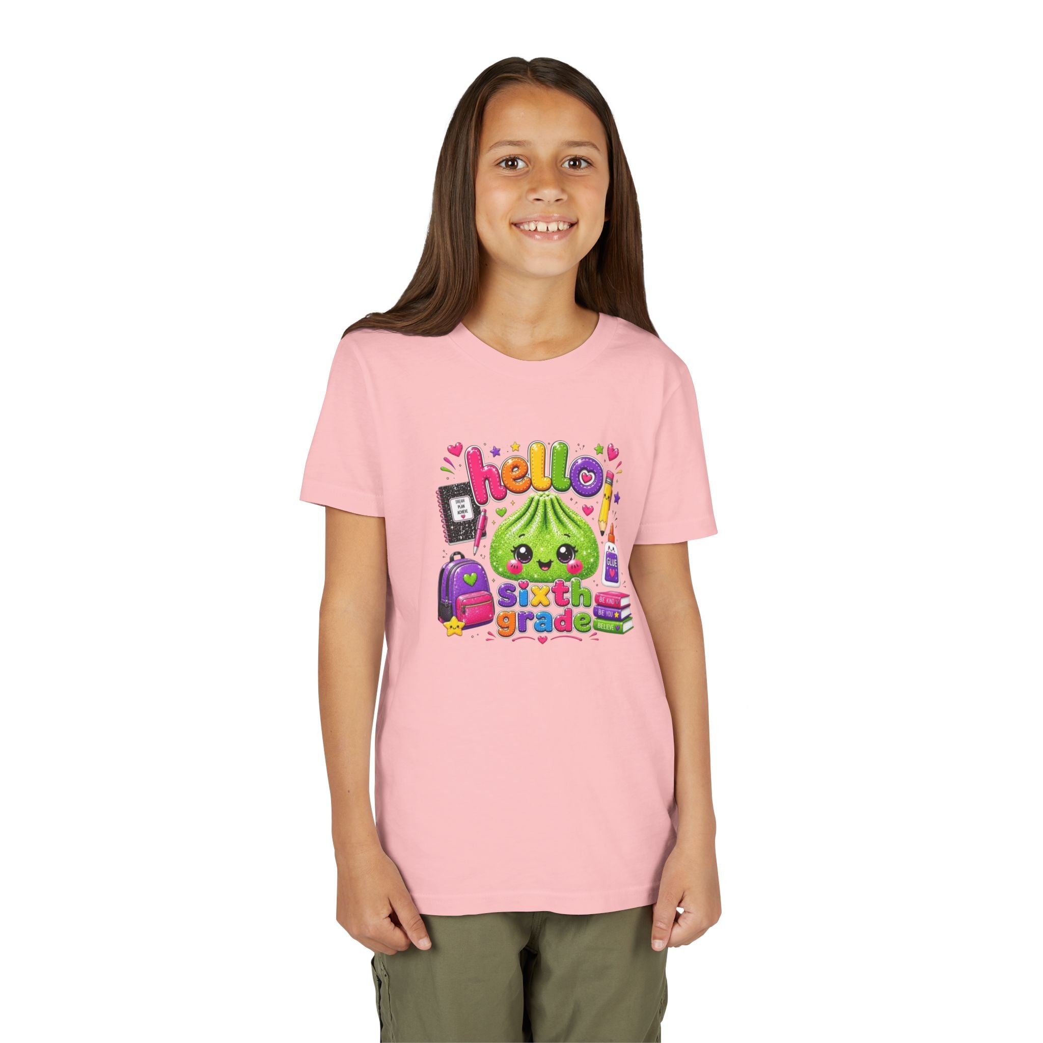 "Hello Sixth Grade" Youth Tee