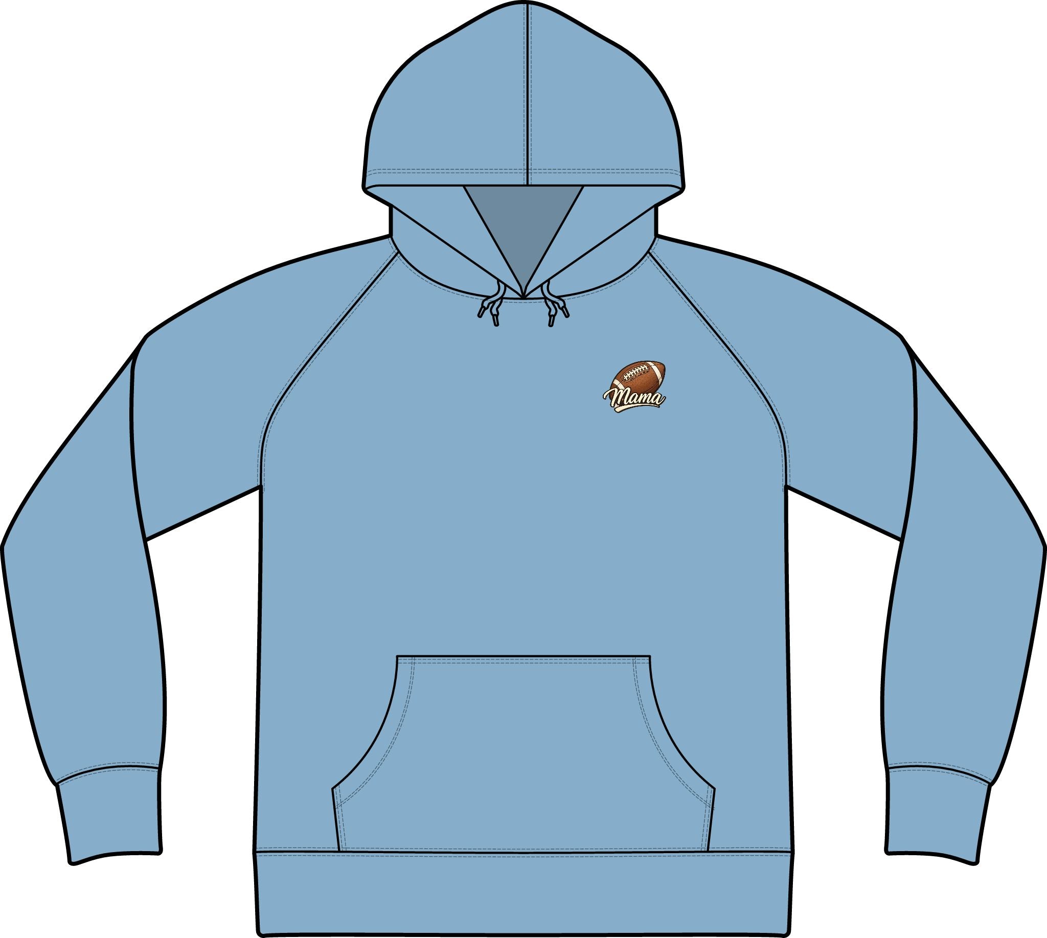 Football Mama Hoodie