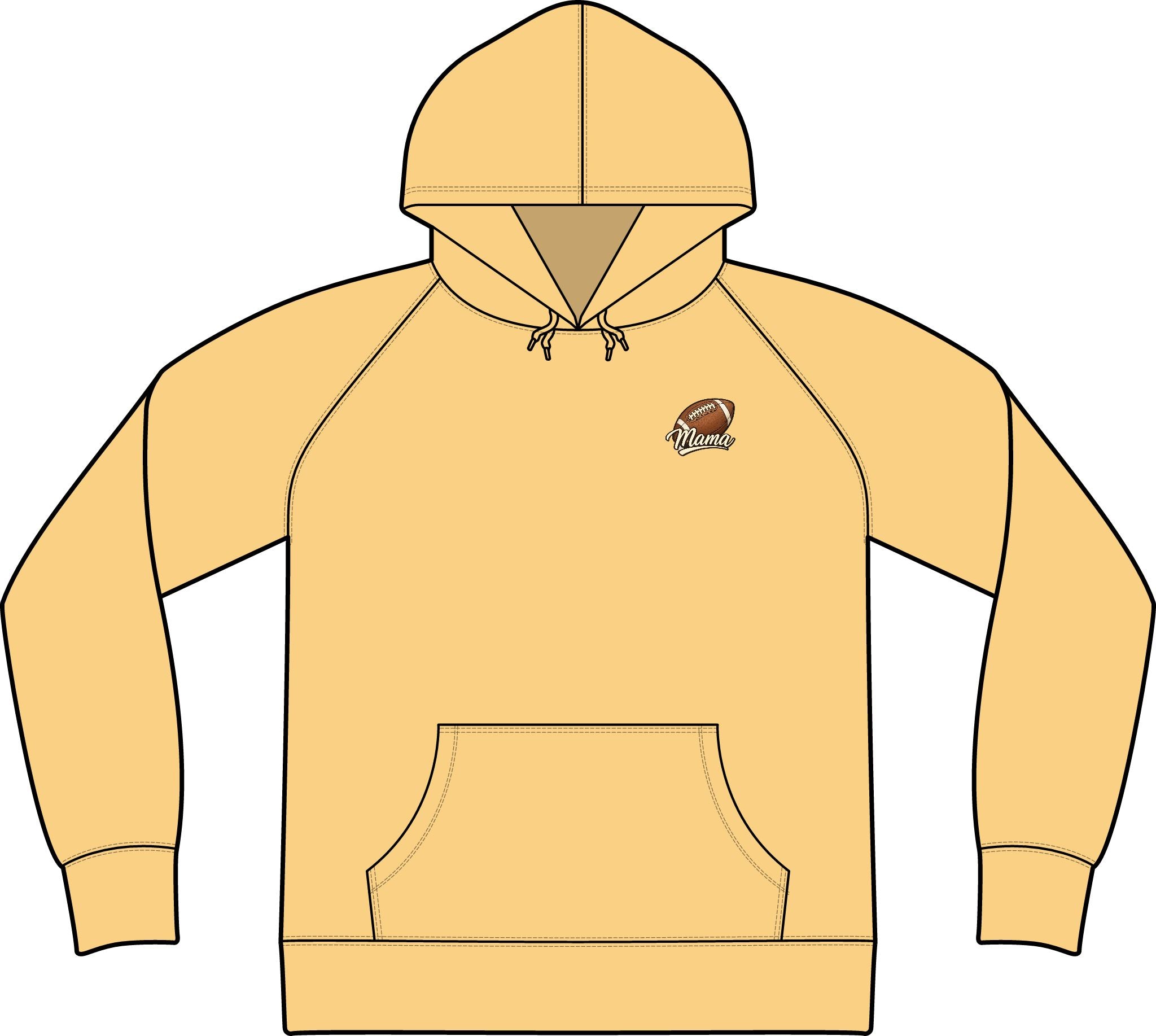 Football Mama Hoodie