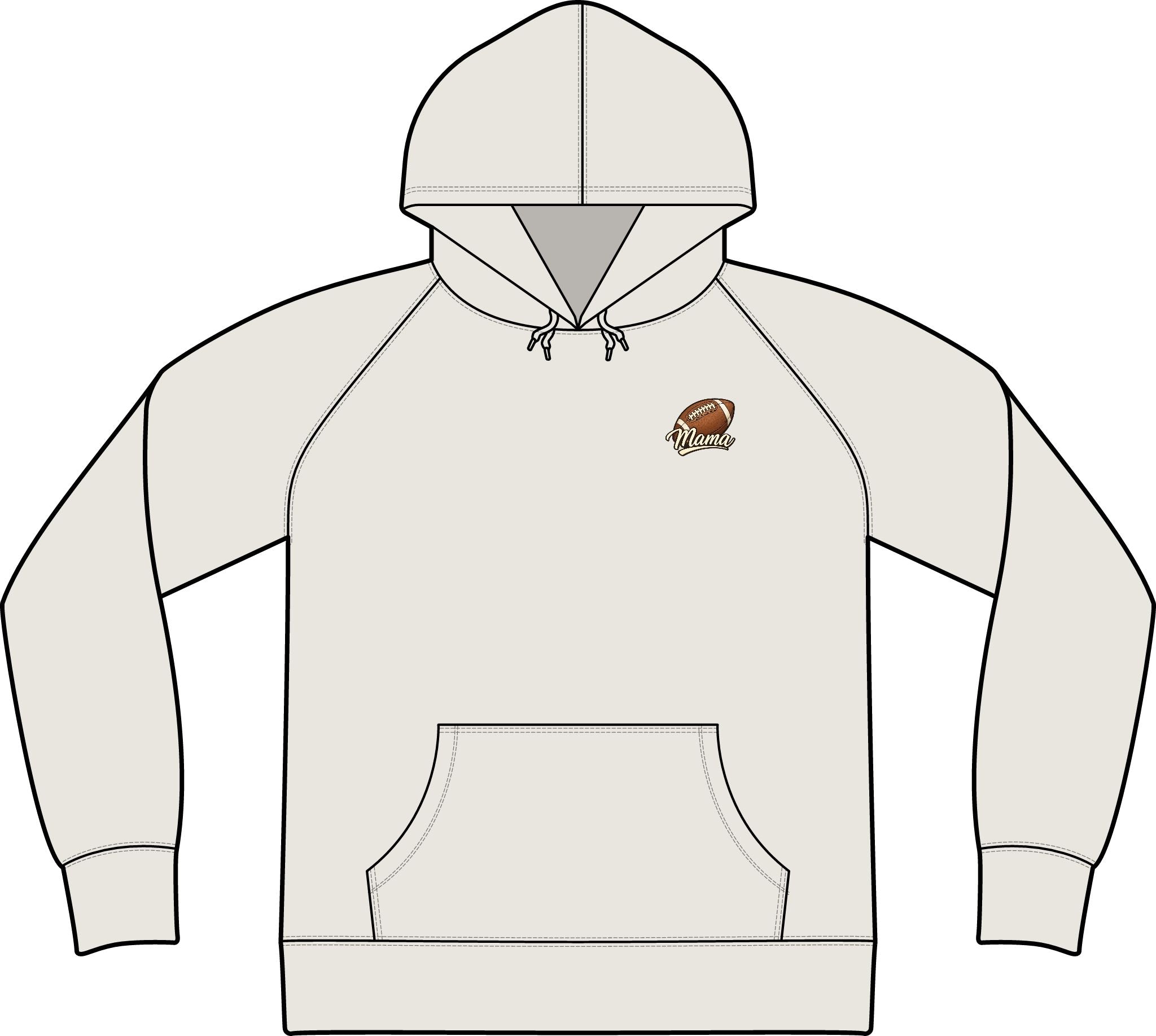 Football Mama Hoodie