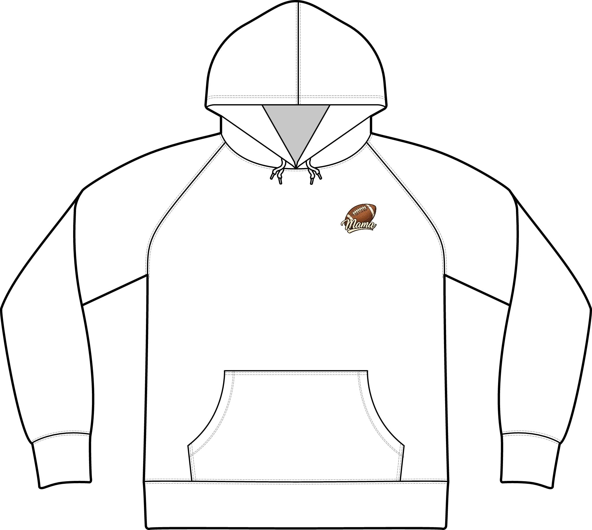 Football Mama Hoodie