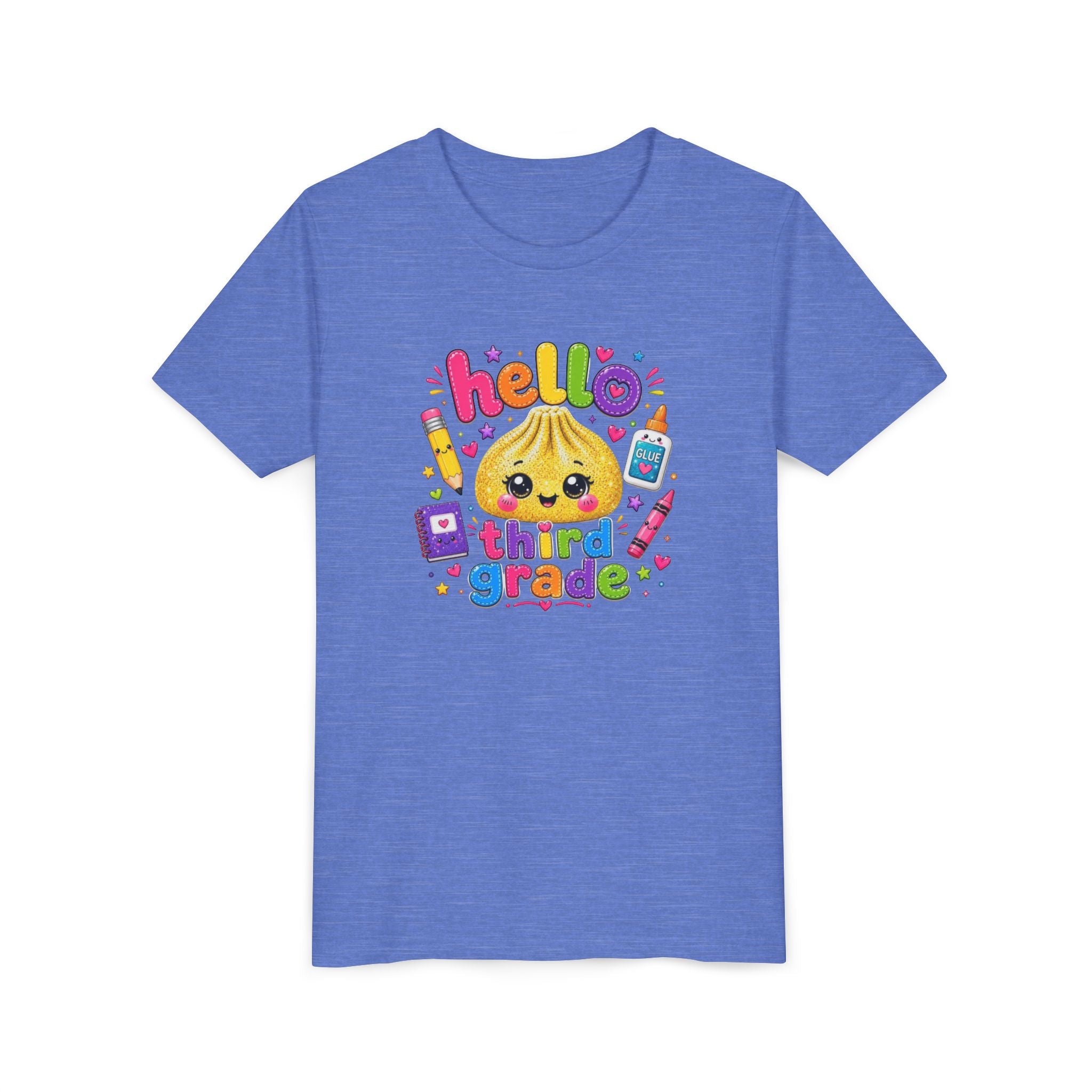Hello Third Grade Youth Tee