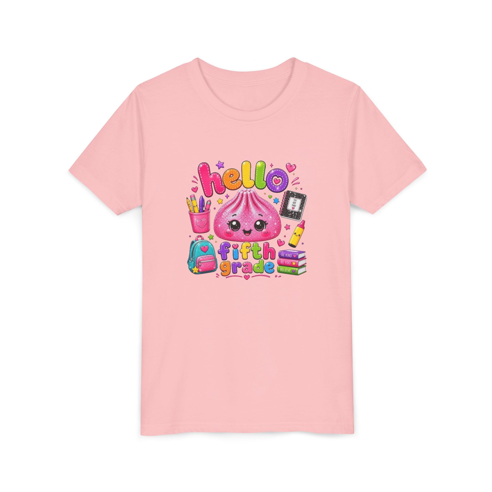 Hello Fifth Grade Youth Tee