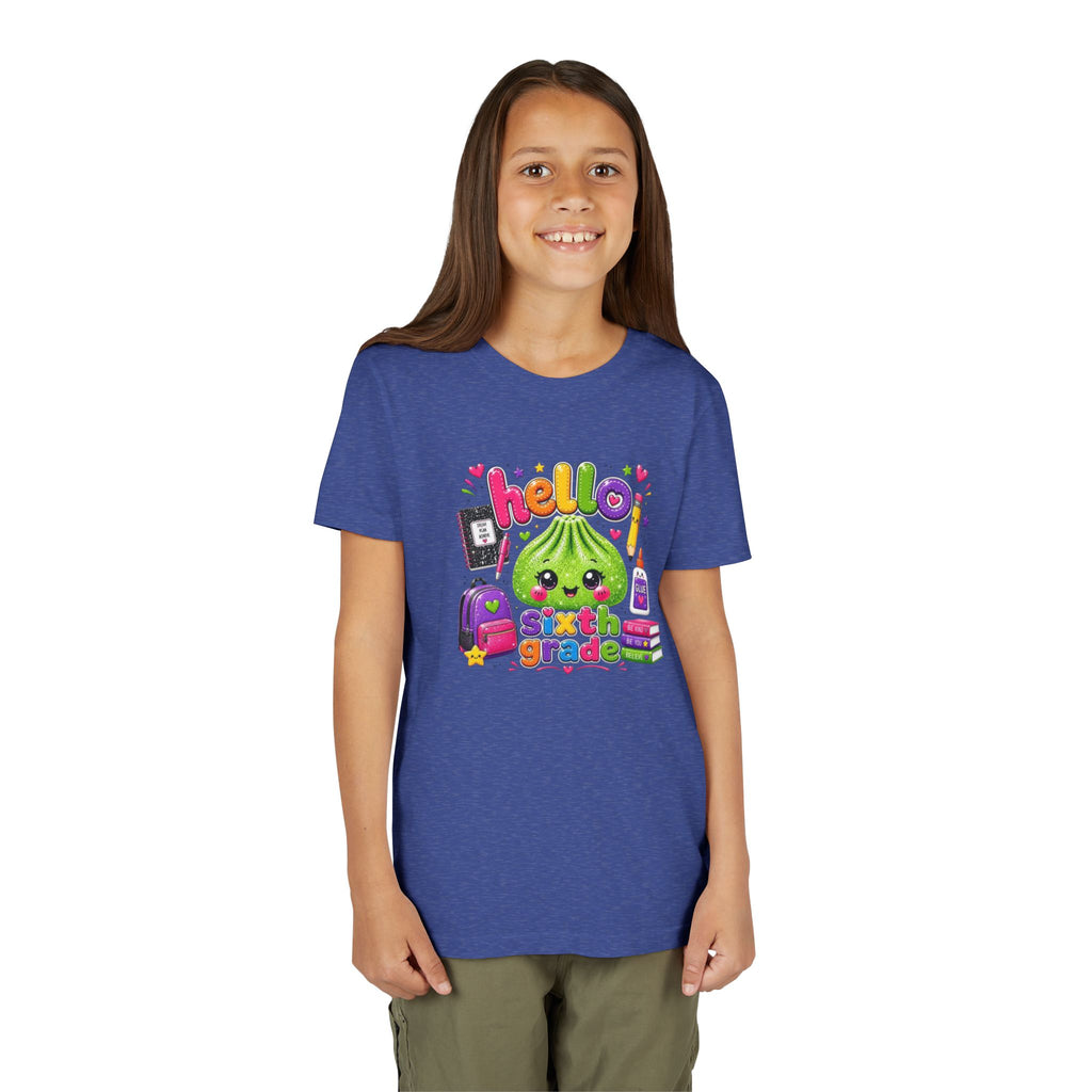 "Hello Sixth Grade" Youth Tee