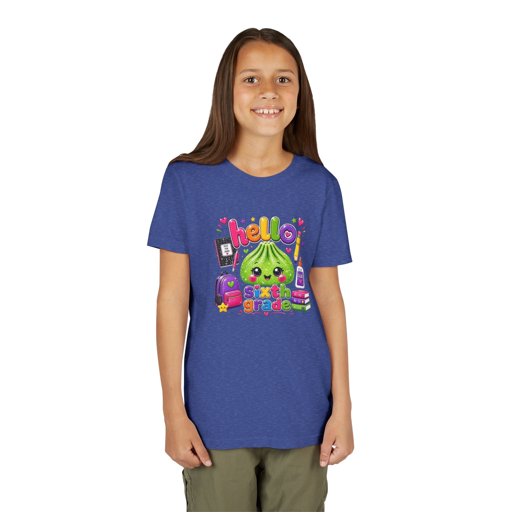 "Hello Sixth Grade" Youth Tee