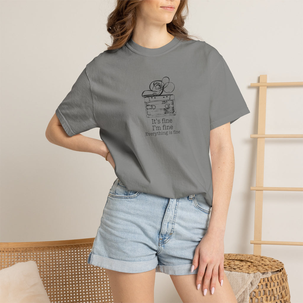 I’m Fine Cassette Tape T-Shirt